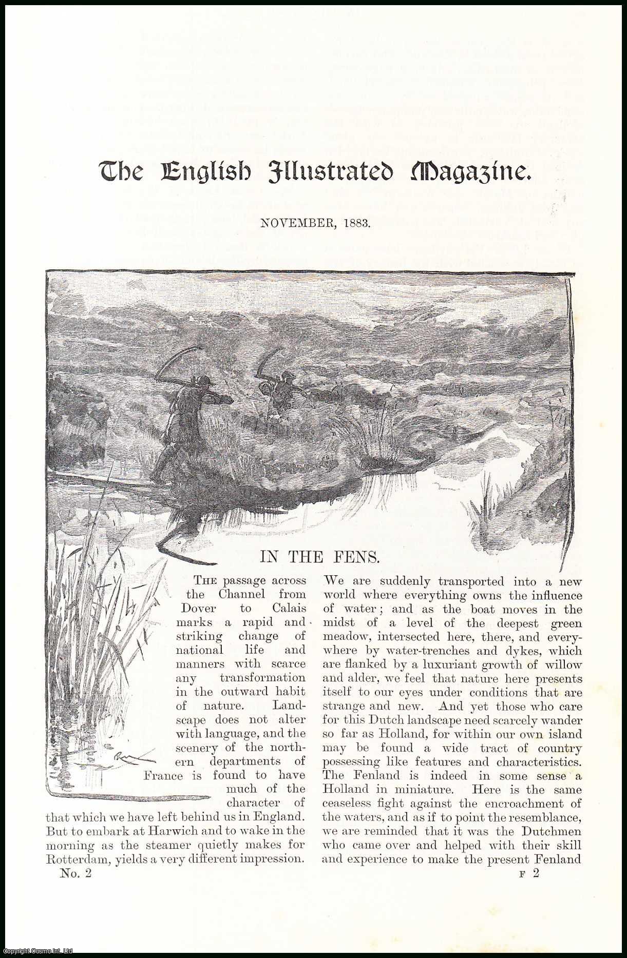 Illustrations by R.W. Macbeth - In The Fens. An original article from the English Illustrated Magazine, 1884.