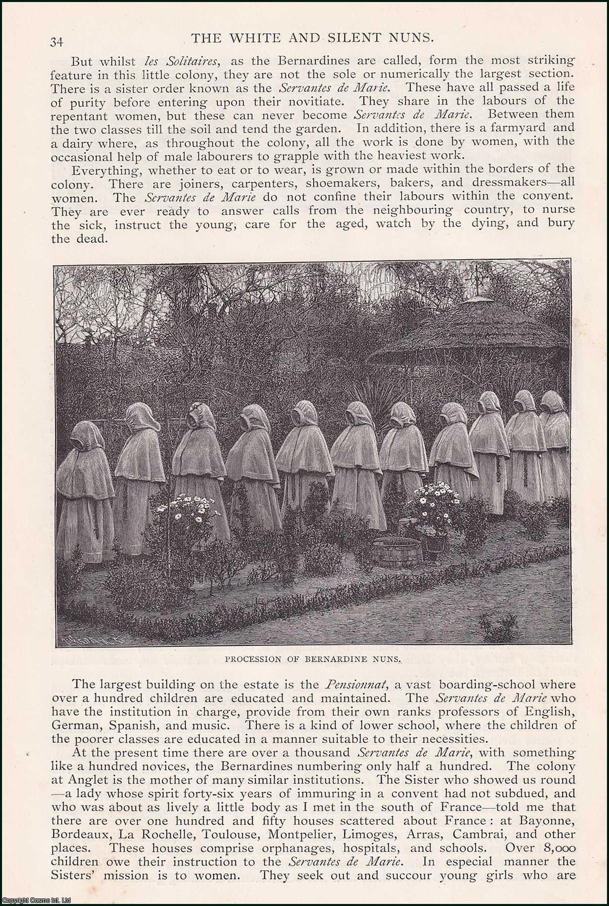 Henry W. Lucy - The White and Silent Nuns; the Bernadines of Anglet. An original article from the English Illustrated Magazine, 1890.