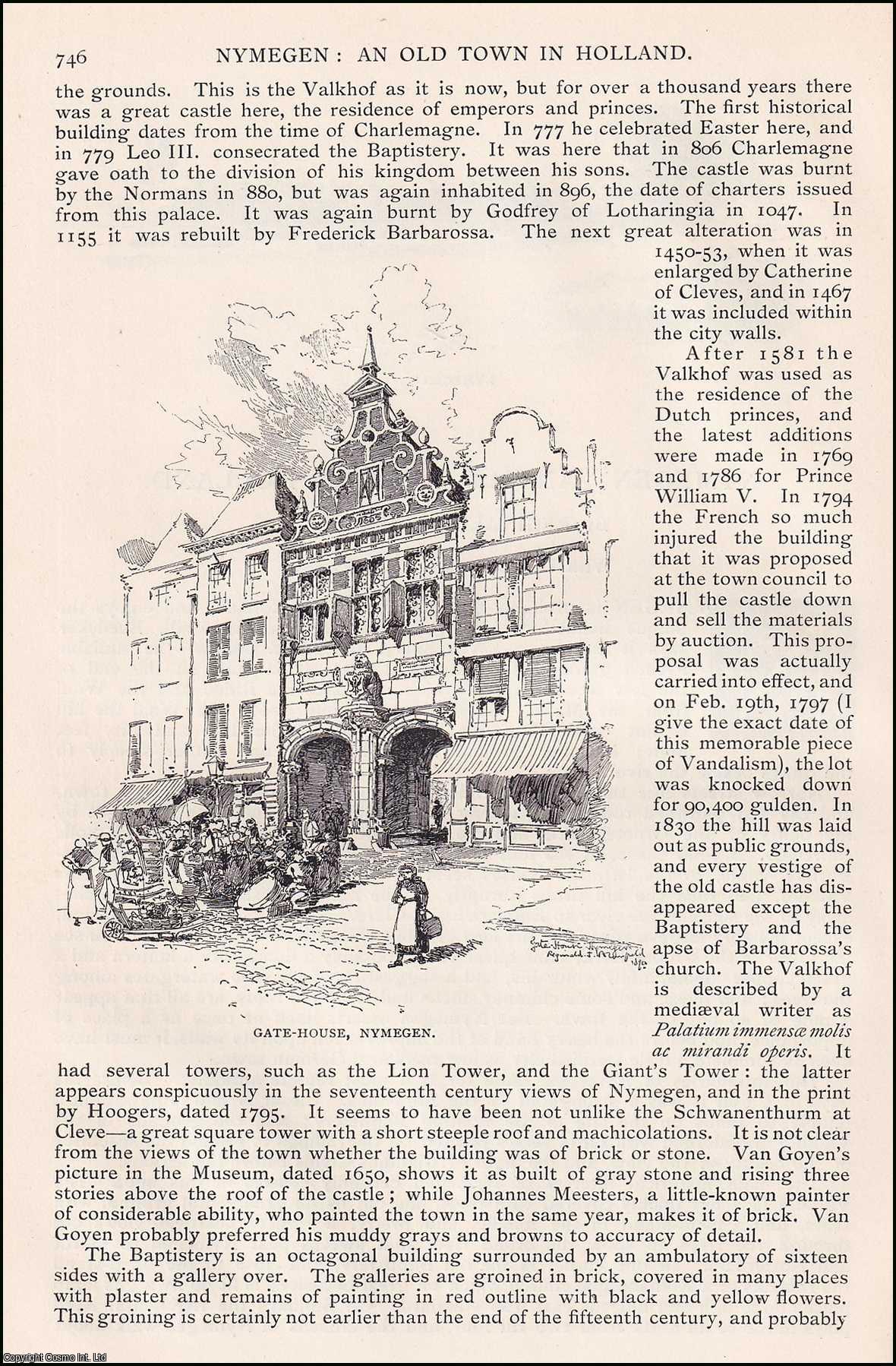 Written and Illustrated by Reginald Blomfield - Nymegen: an Old Town in Holland. An original article from the English Illustrated Magazine, 1891.