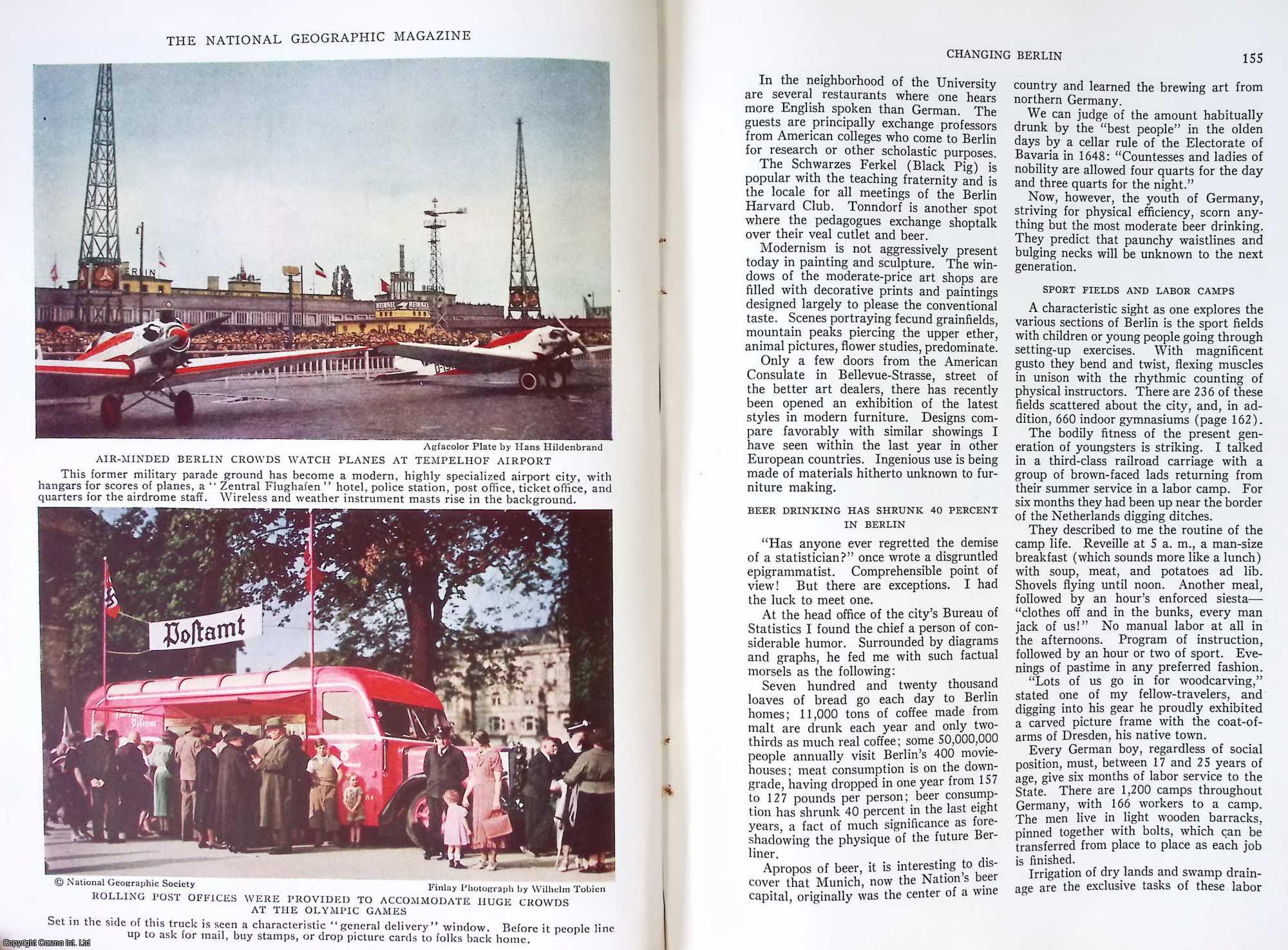 Douglas Chandler - Changing Berlin. An original article from The National Geographic Magazine, 1937.