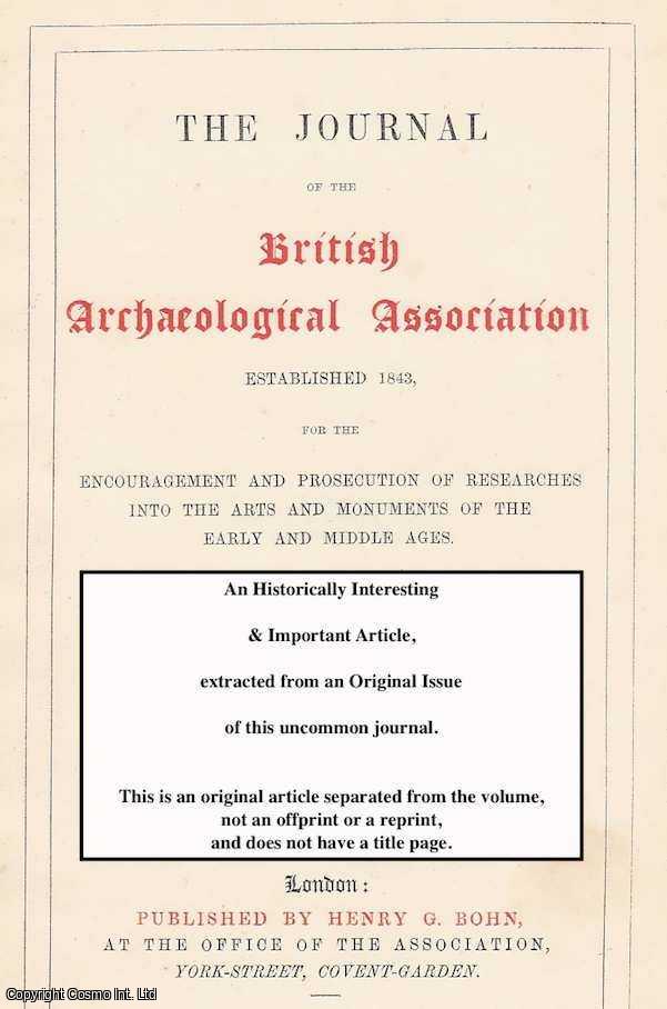 LLewellynn Jewitt - Ancient Customs and Sports of the County of Derby. An original article from The Journal of The British Archaeological Association, 1852.