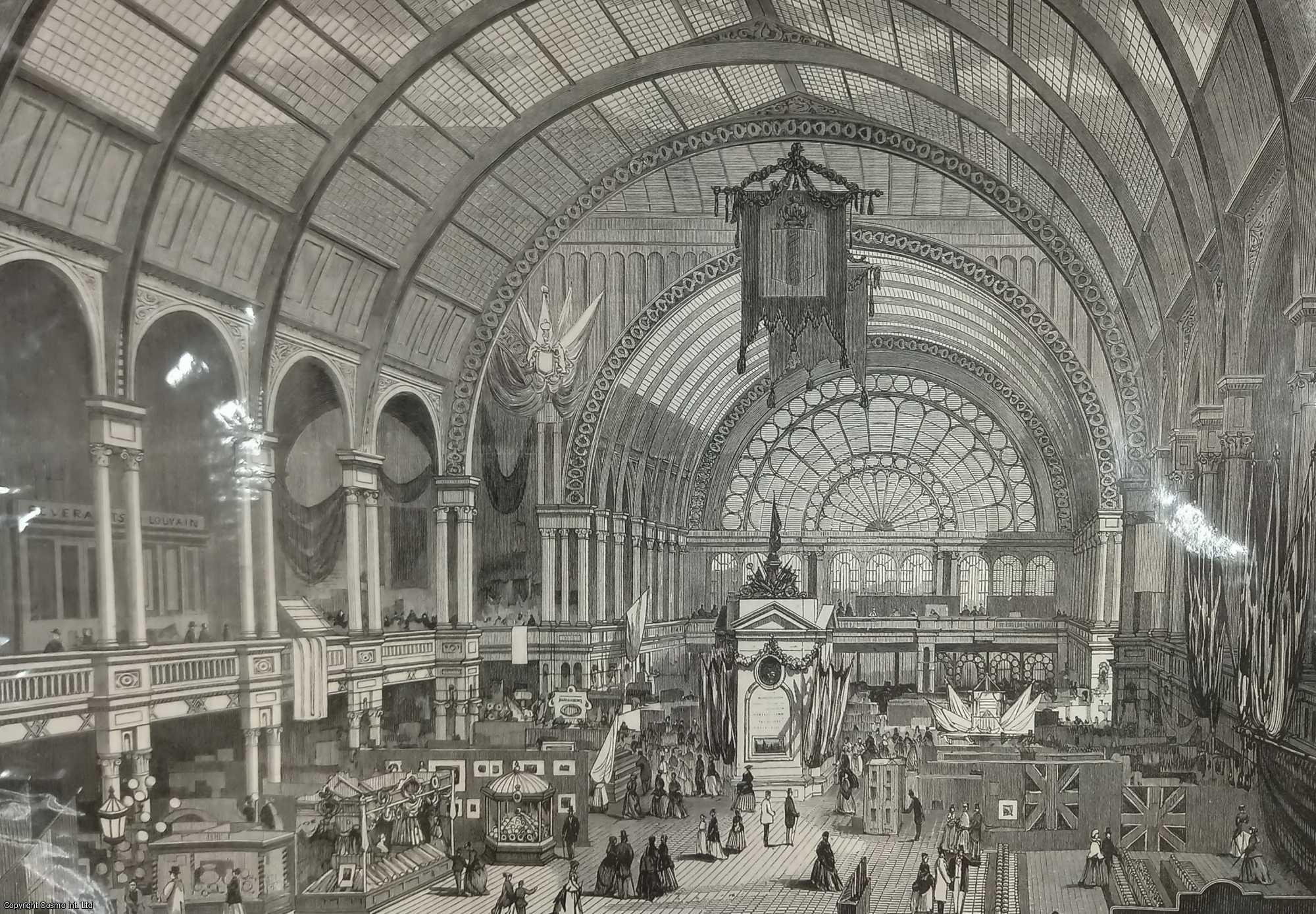 EXHIBITION - The International Exhibition at Amsterdam. An original print from the Illustrated London News, 1869.