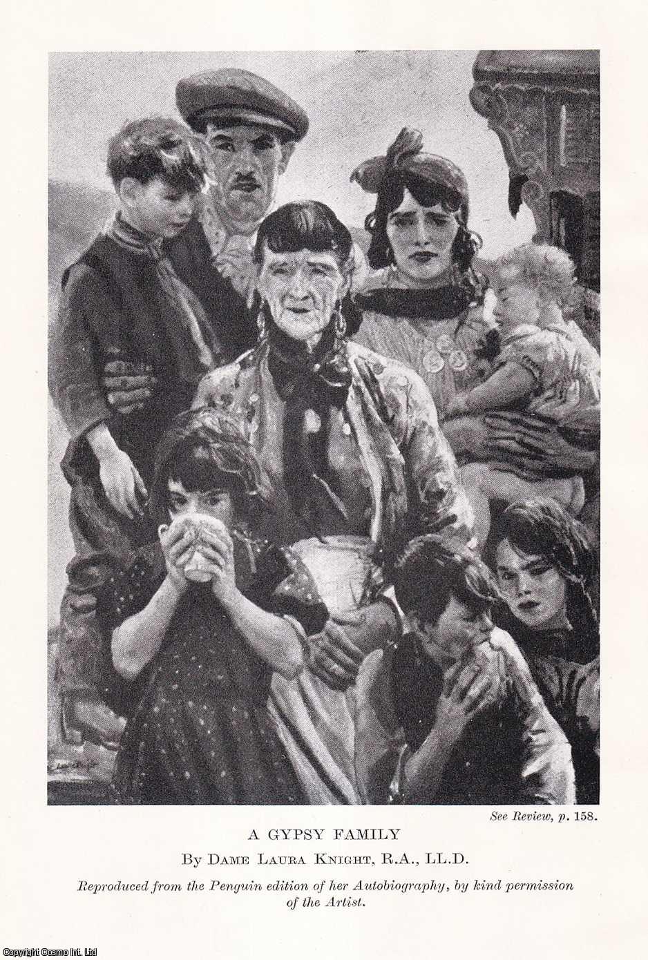 Edward Harvey - Wartime Work of English Gypsies. An uncommon original article from the Journal of the Gypsy Lore Society, 1942.