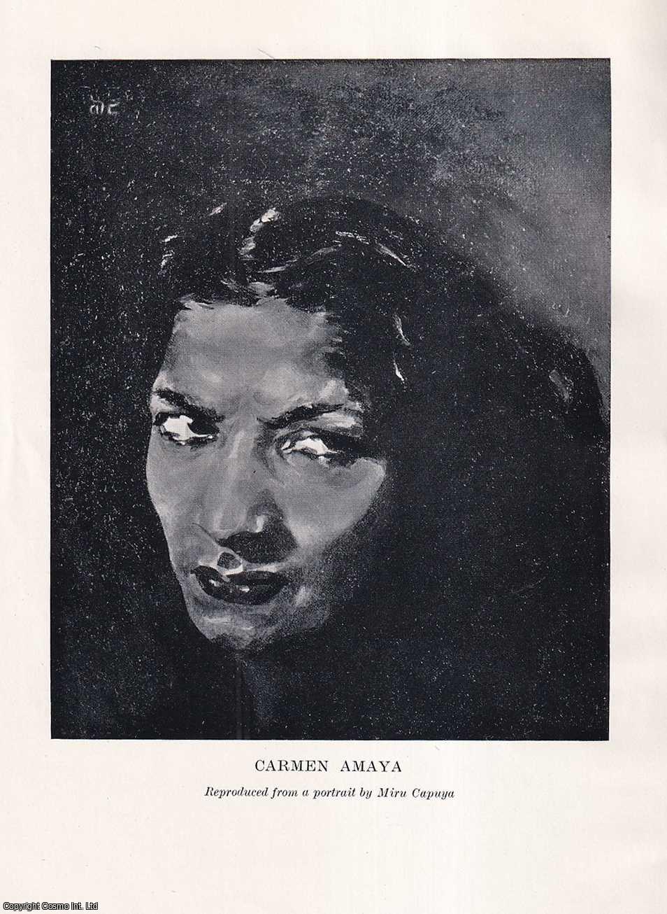 Miru Capuya - Cayi de Chachipe: A True Gypsy. An uncommon original article from the Journal of the Gypsy Lore Society, 1945.