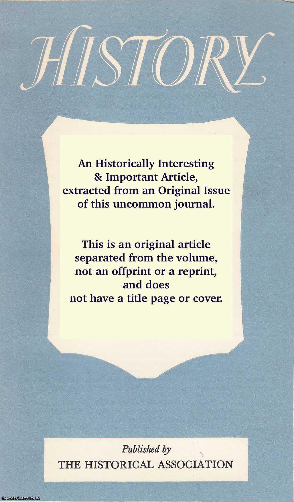 F.C. Montague - Books on Napoleon and His Circle. An original article from the Quarterly Journal of the Historical Association, 1928.