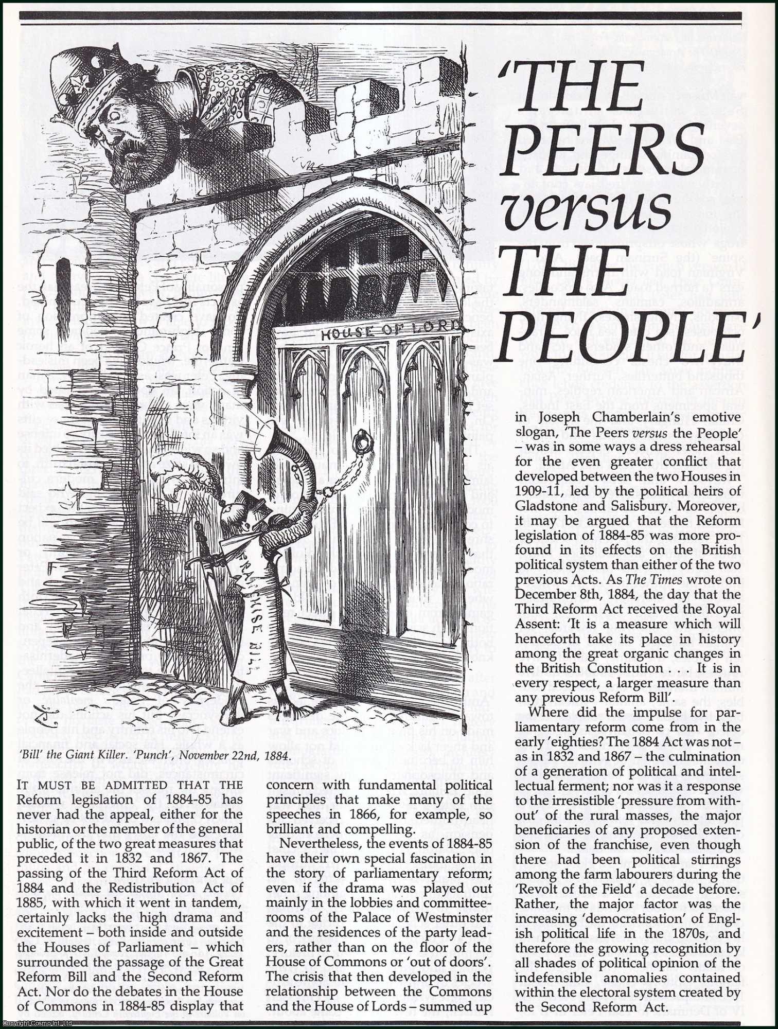 Paul Adelman - The Peers versus The People: The Reform Crisis of 1884-85. An original article from History Today, 1985.