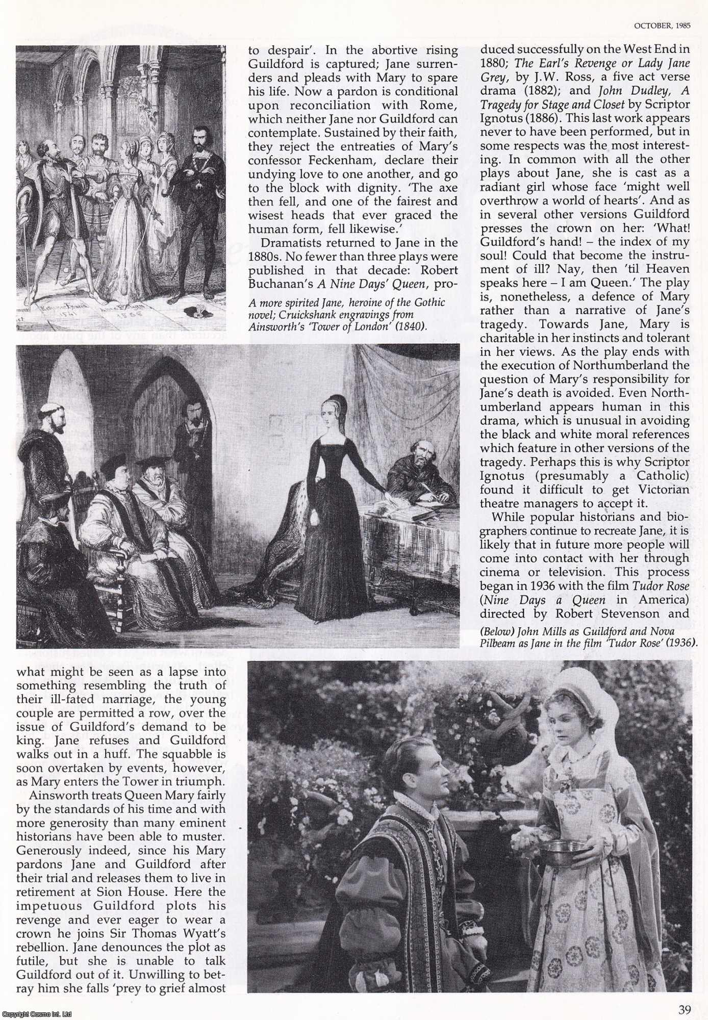 Frank Prochaska - The Many Faces of Lady Jane Grey. An original article from History Today, 1985.