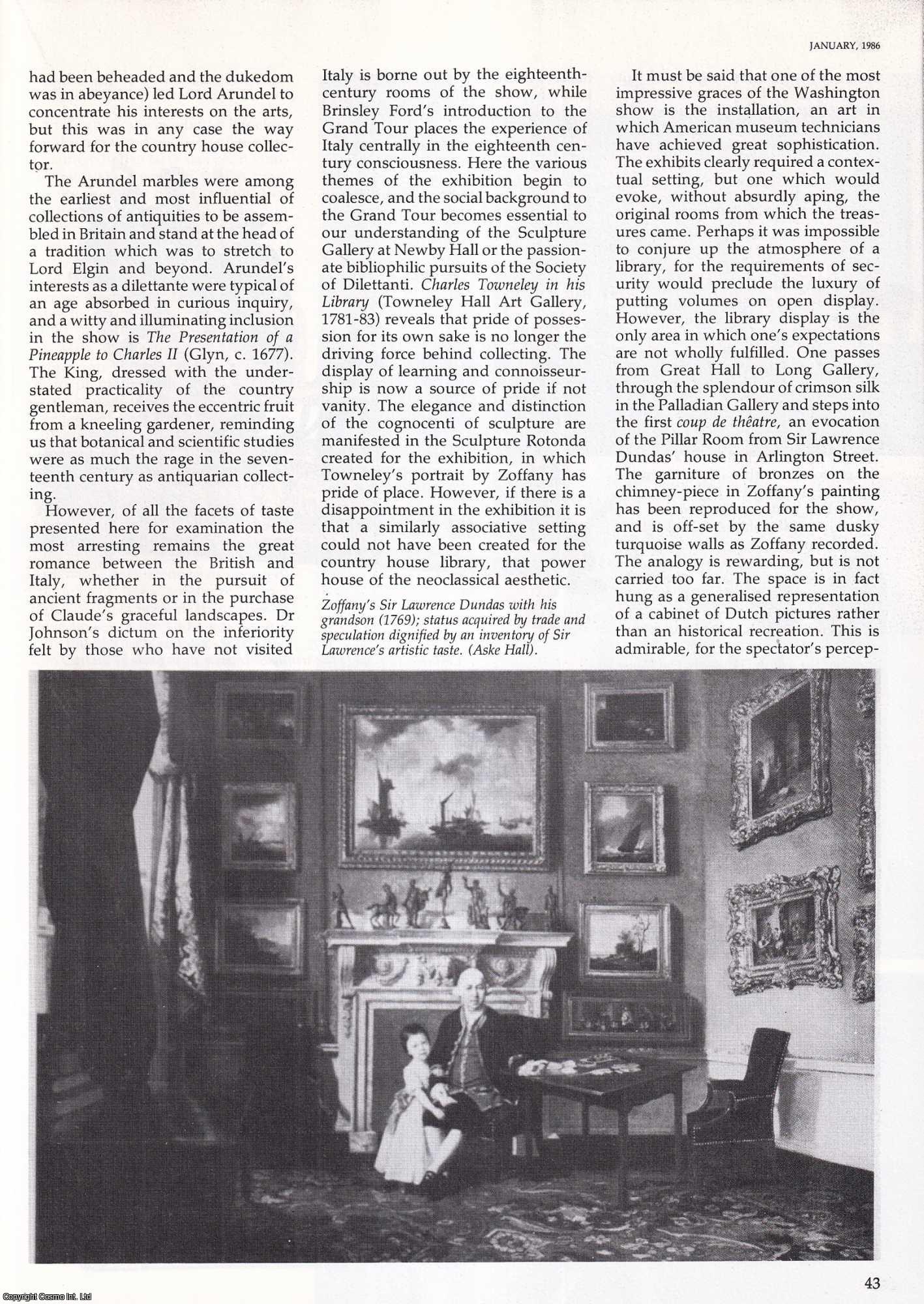Stephen Jones - Treasure Houses of Britain. An original article from History Today, 1986.
