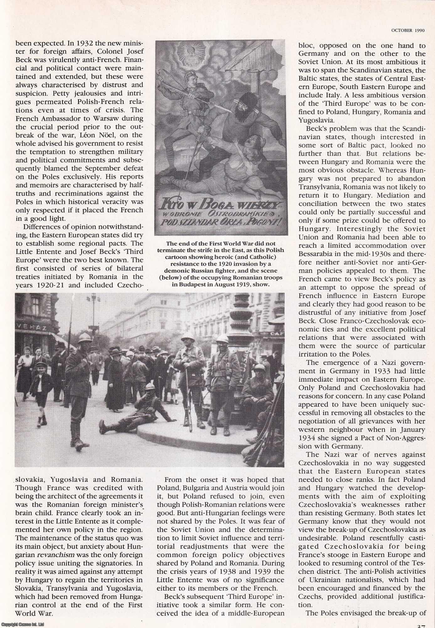 Anita Prazmowska - Eastern Europe between the Wars. An original article from History Today, 1990.