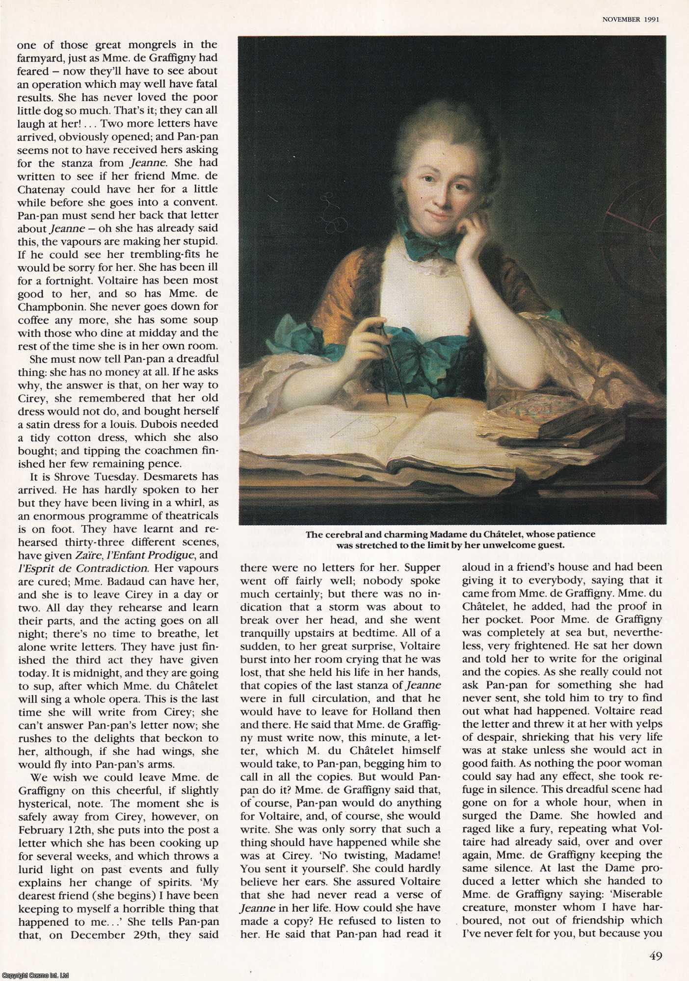 Nancy Mitford - A Visit to Voltaire, 1738. An original article from History Today, 1991.