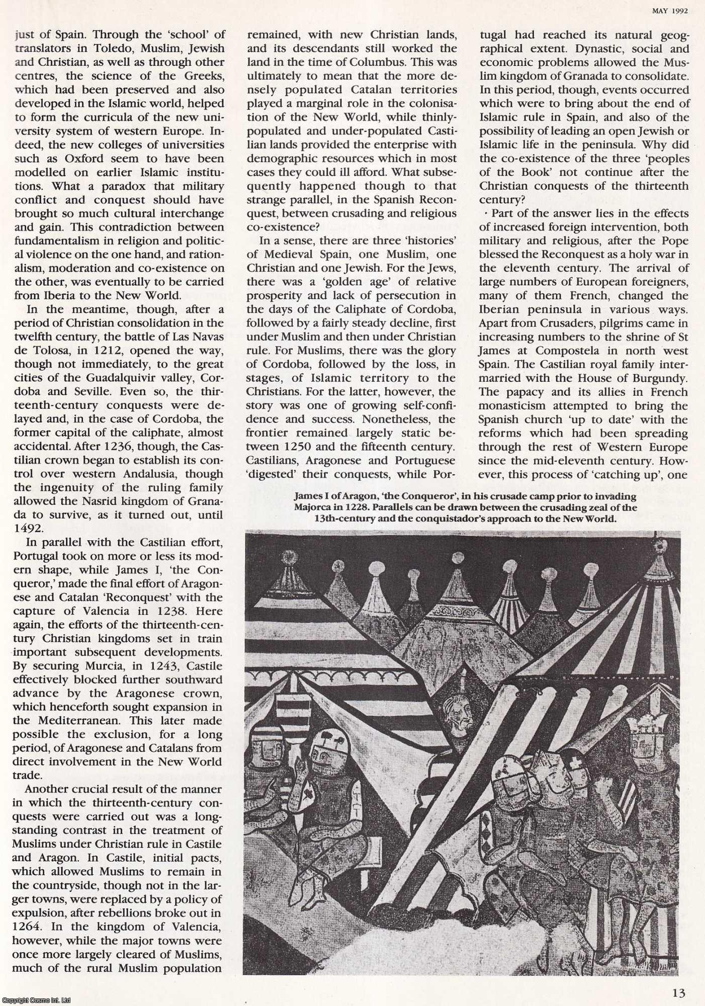John Edwards - A Conquistador Society: The Spain Columbus Left. An original article from History Today, 1992.