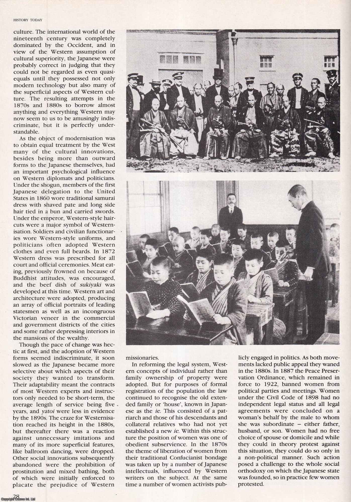 Richard Perren - On the Turn - Japan 1900; from Isolation to Great Power Status. An original article from History Today, 1992.