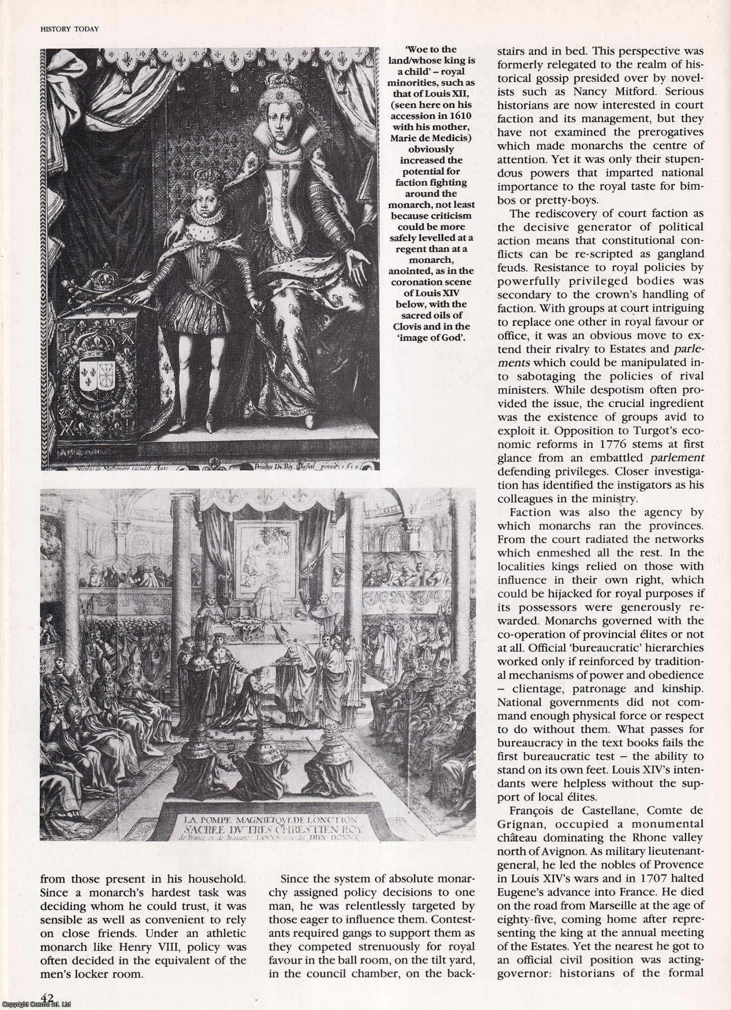 Nicholas Henshall - The Myth of Absolutism: The Realities of Power in Europe's Ancien Regimes. An original article from History Today, 1992.