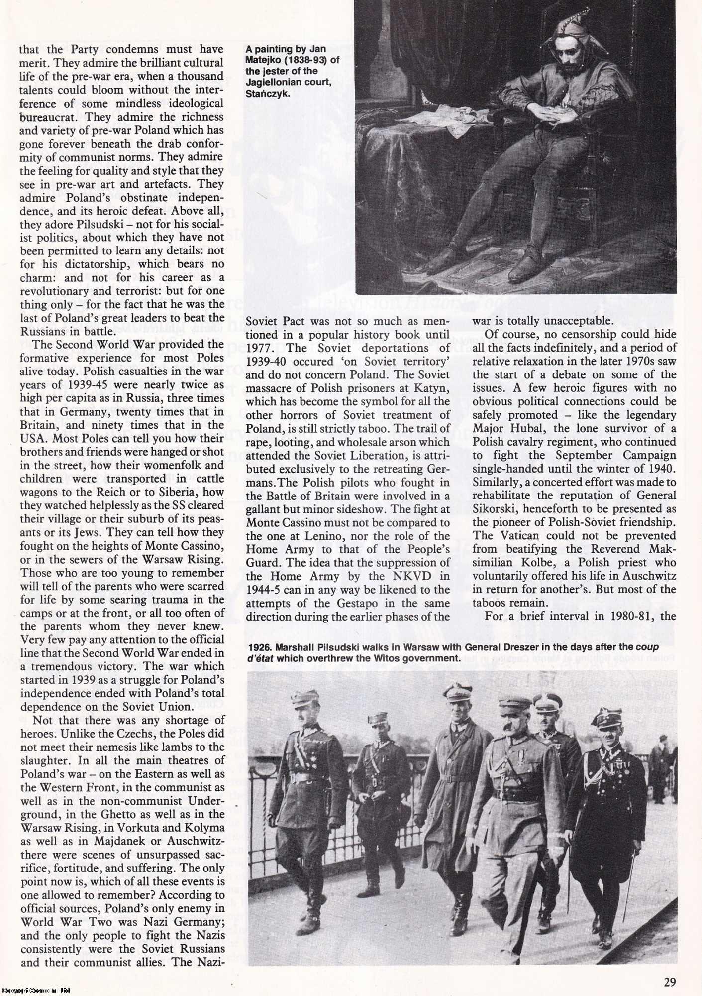 Norman Davies - Poland's Dreams of Past Glory. An original article from History Today, 1982.