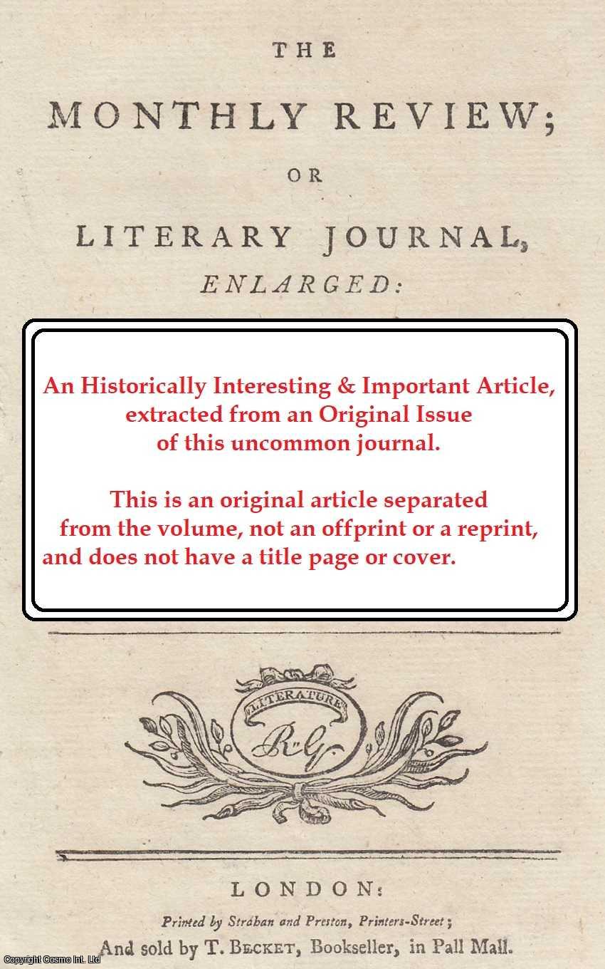Author Not Stated - The Corn-Laws and the Corn-Bill. Several Essays and Articles examining the policy of restricting the importation of foreign corn into Great Britain. Published 1815. An original article from the Monthly Review, 1815.