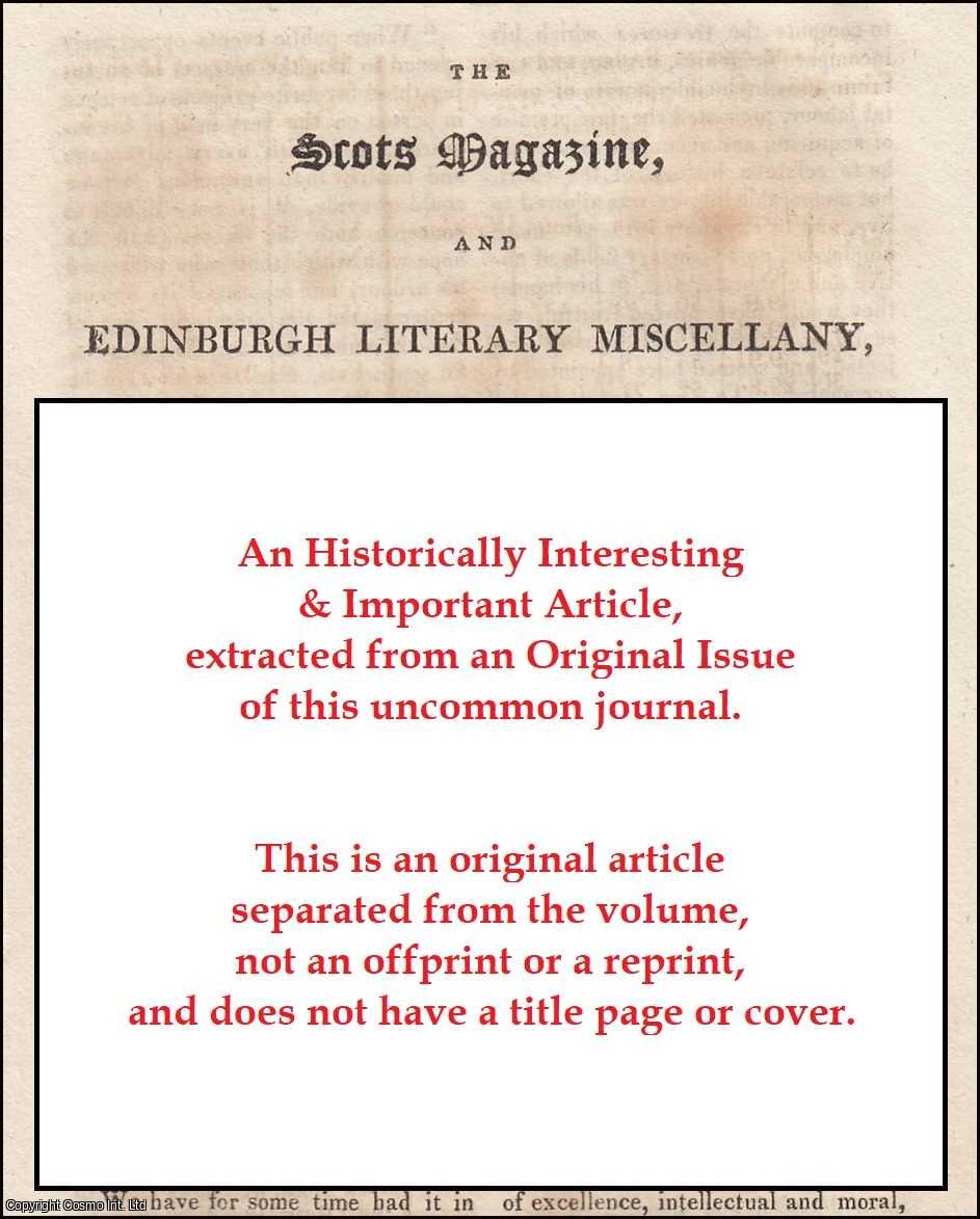 Author Not Stated - The Lancastrian System of Education and its State in Edinburgh and Glasgow. By Joseph Fox. An original article from the Scots Magazine, 1814.