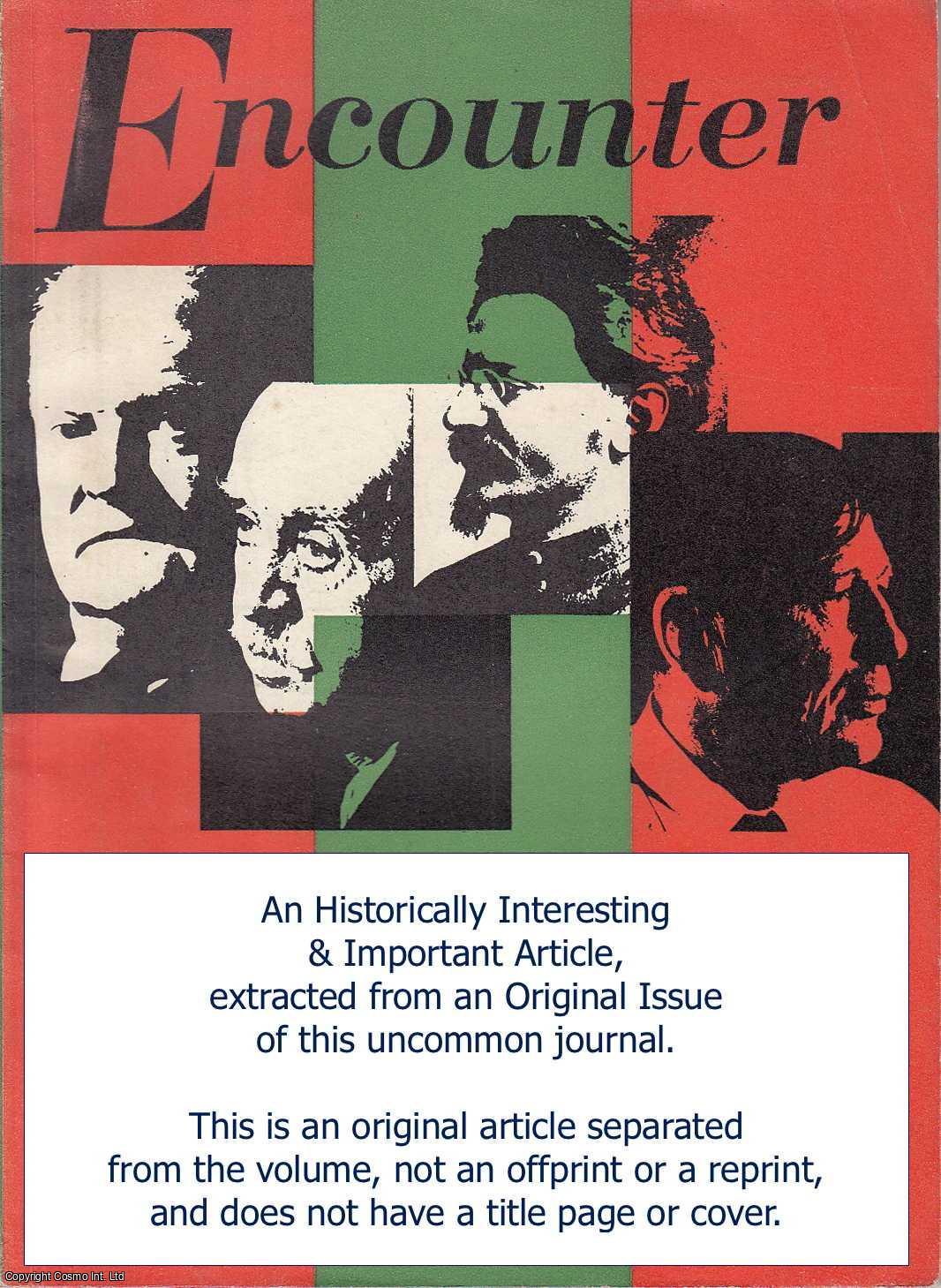 Dan Jacobson - Everything Without Tears: West Coast Impressions, California. An original article from Encounter, a monthly review of literature, the arts and politics, 1958.