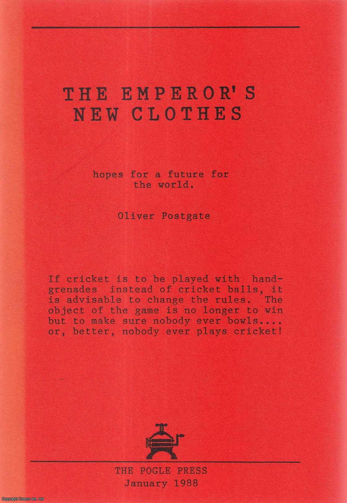 Oliver Postgate - The Emperor's New Clothes. Hopes for a future for the world.