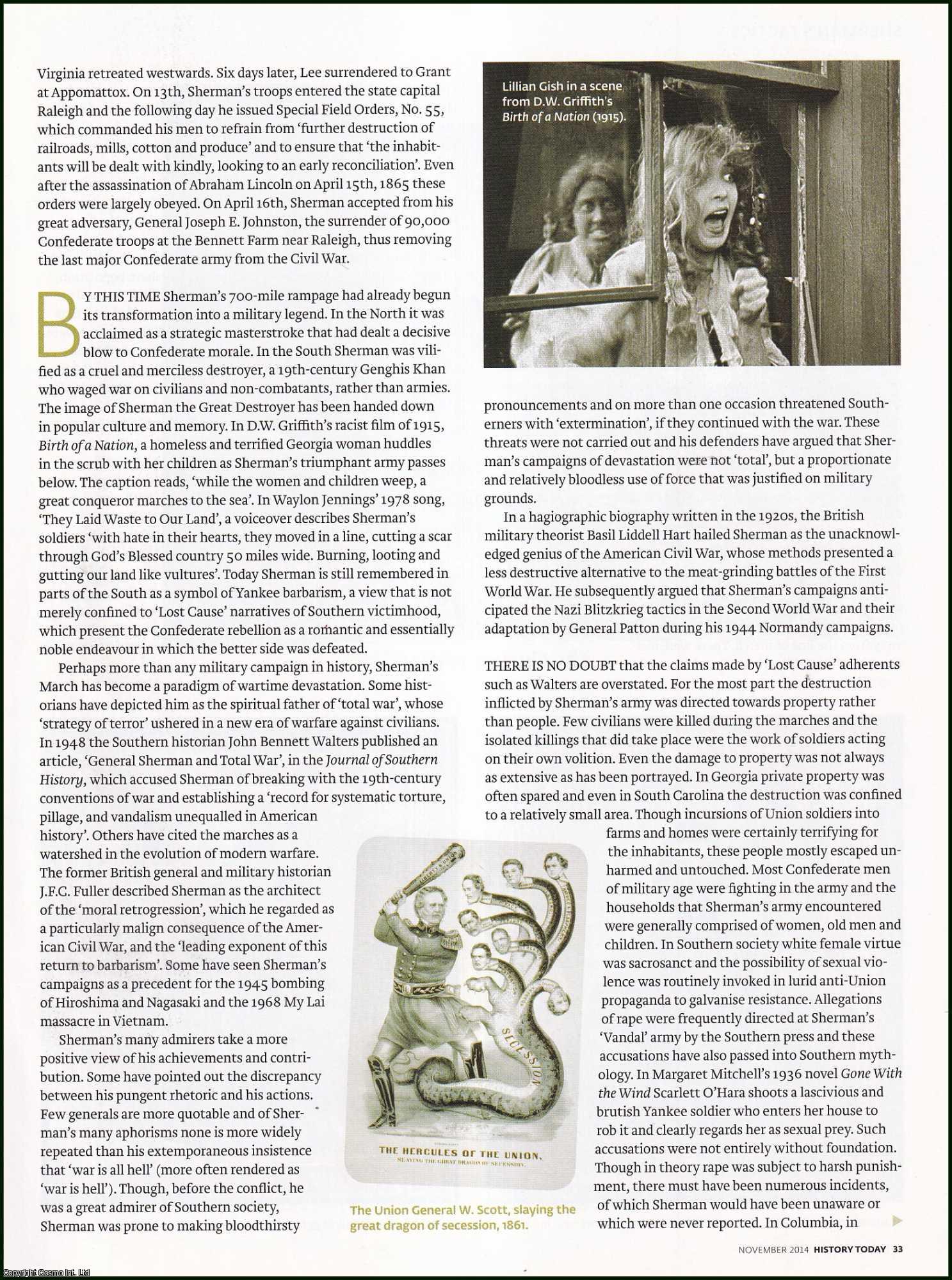 Matt Carr - Turning Point in the American Civil War: 1864, General Sherman's Rampage through Georgia. An original article from History Today magazine, 2014.