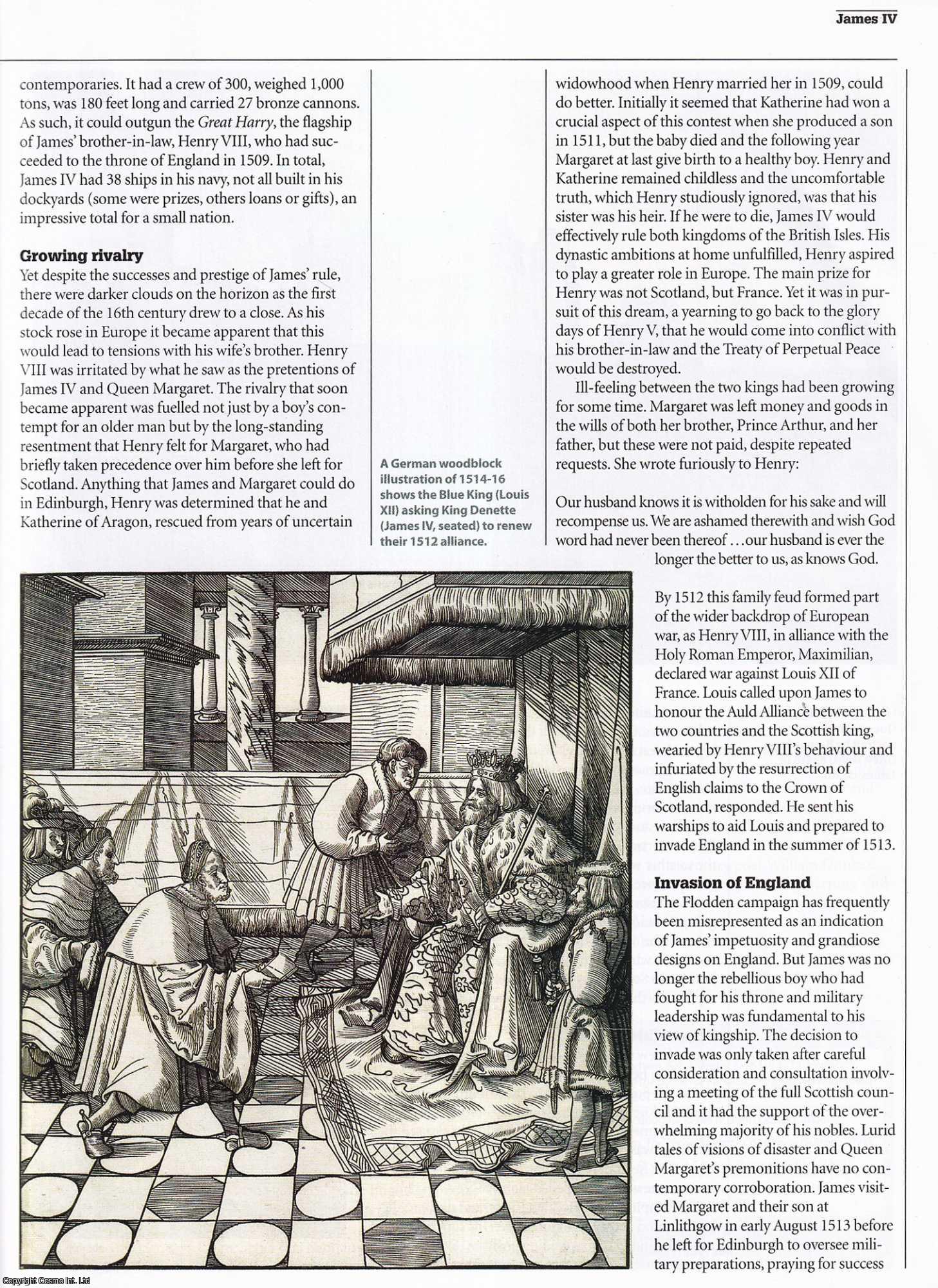 Linda Porter - James IV, Renaissance Monarch. An original article from History Today magazine, 2013.