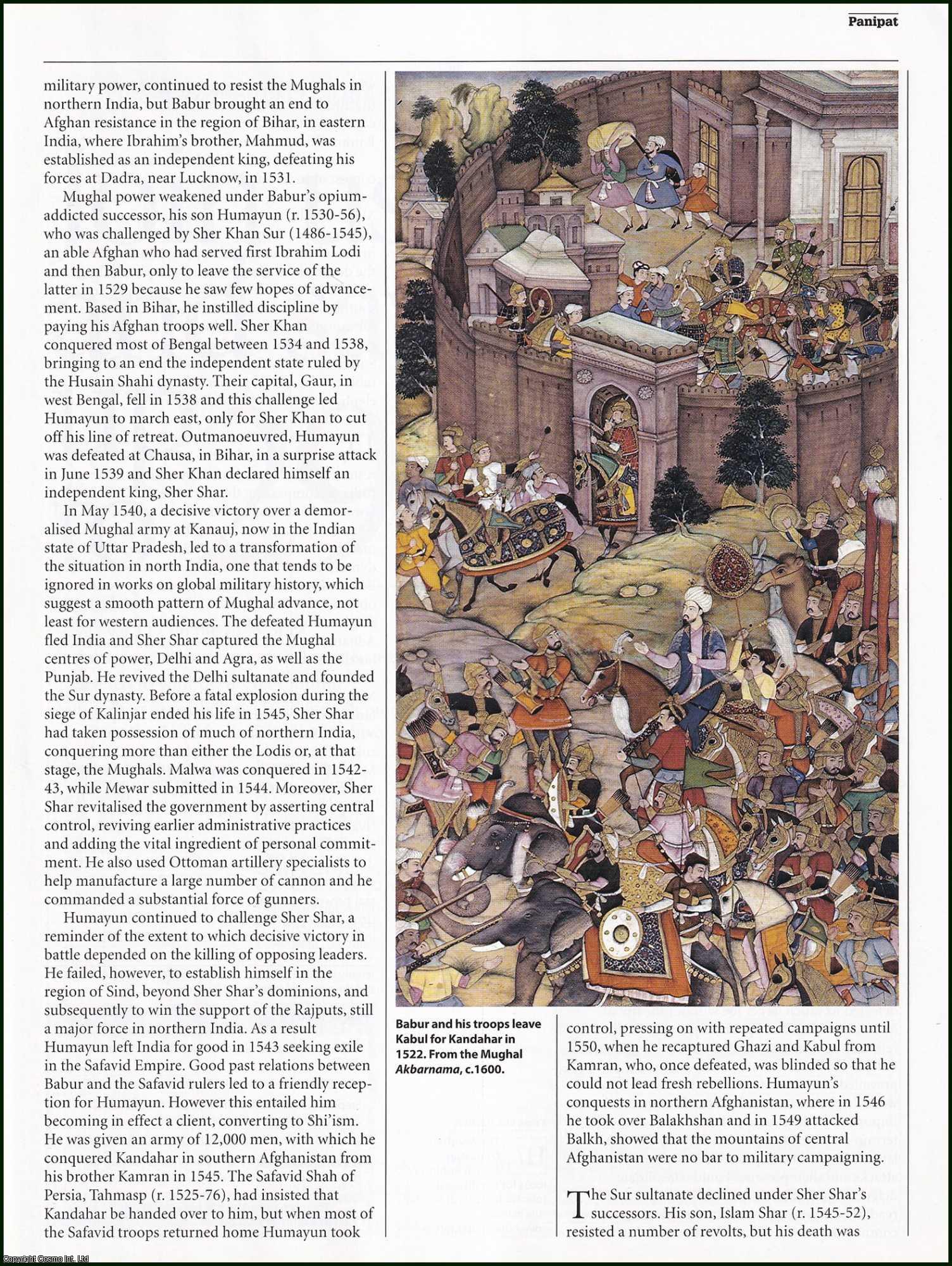 Jeremy Black - The Battles at Panipat near Delhi in the 16th Century: Pivotal Events in the Making of the Mughal Empire. An original article from History Today magazine, 2012.