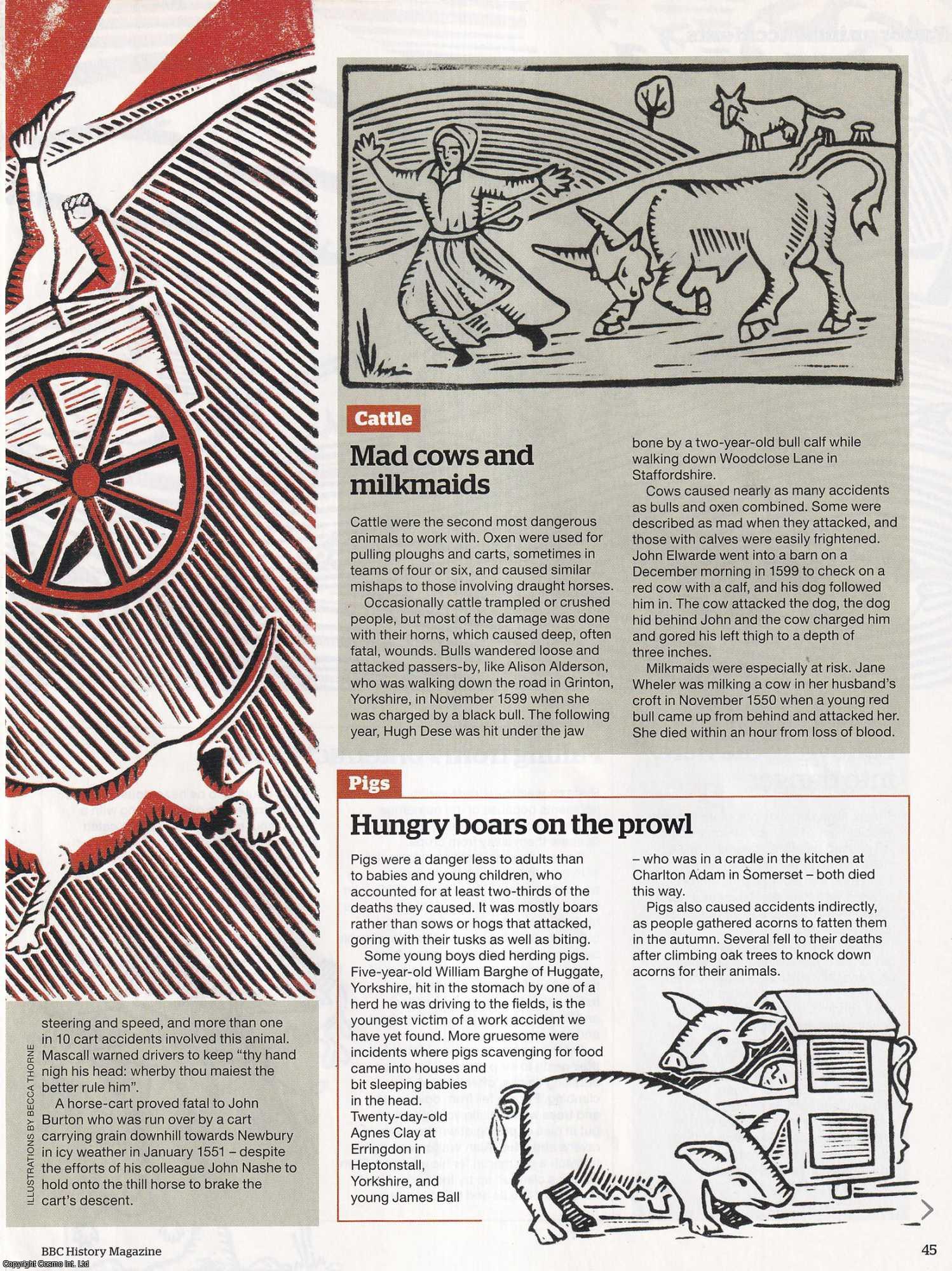 Steven Gunn and Tomasz Gromelski - Deadly Beasts of Tudor England: The Fatal Consequences of Working with Animals in the 16th Century. An original article from BBC History Magazine, 2013.