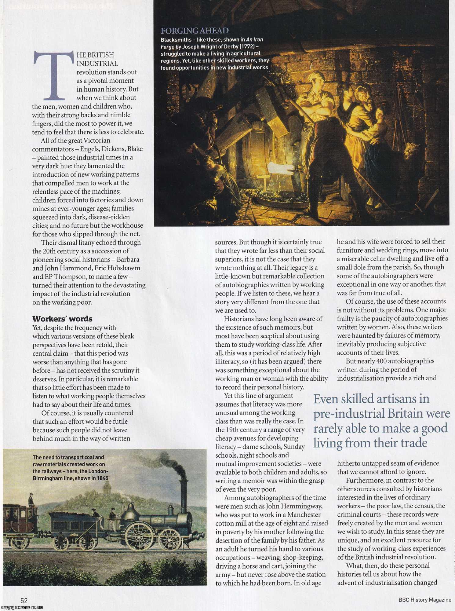 Emma Griffin - The Age of Opportunity: How 19th Century Working-Class Autobiographies Revise Our Understanding of the Industrial Revolution. An original article from BBC History Magazine, 2013.