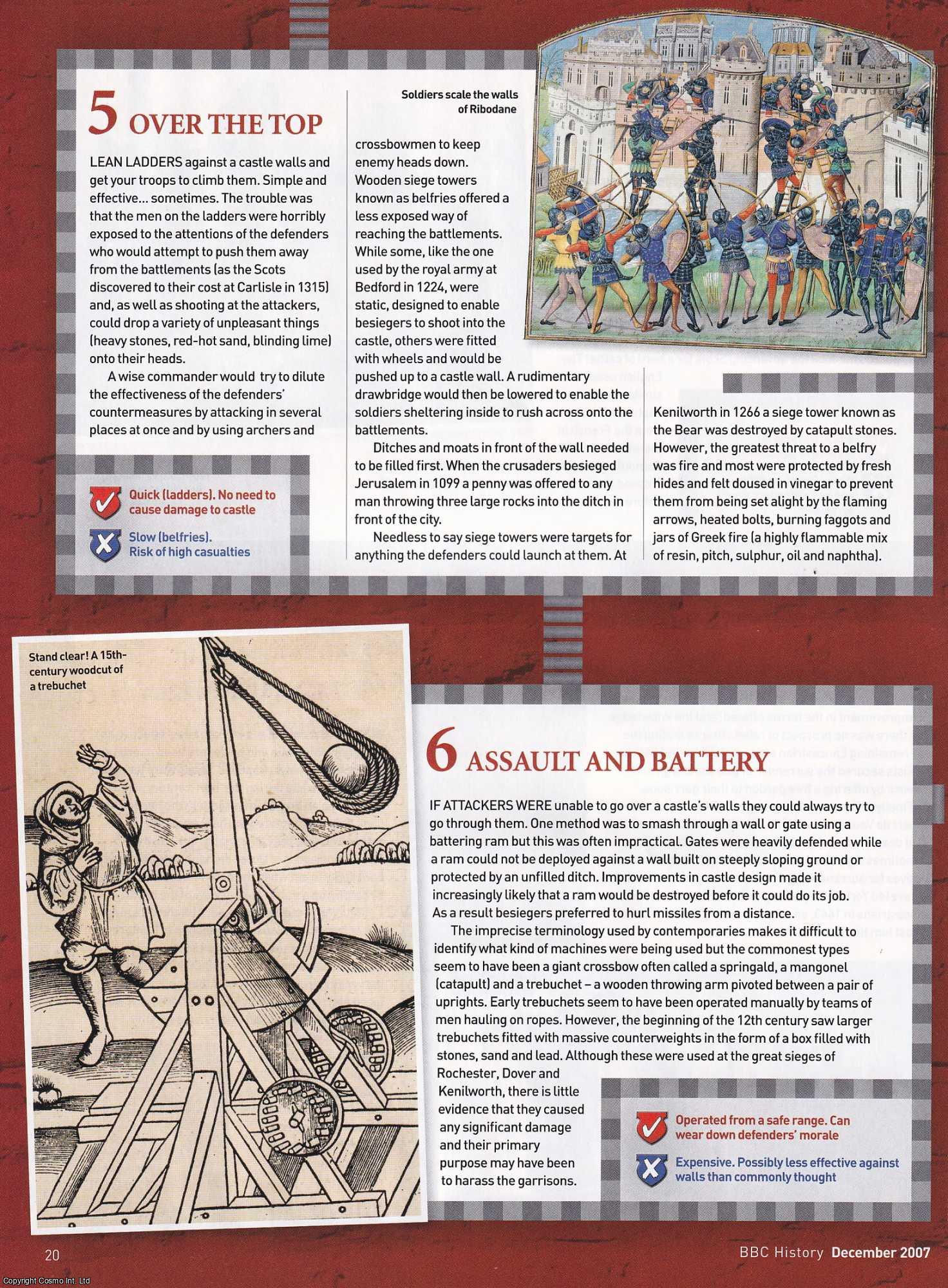 Julian Humphrys - How to Capture a Castle; Ten Methods for Seizing a Stronghold. An original article from BBC History Magazine, 2007.