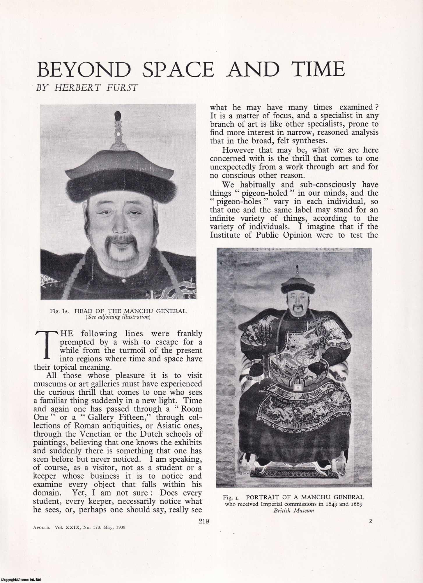 Herbert Furst - Beyond Space and Time: Items from the British Museum. An original article from Apollo, International Magazine of the Arts, 1939.