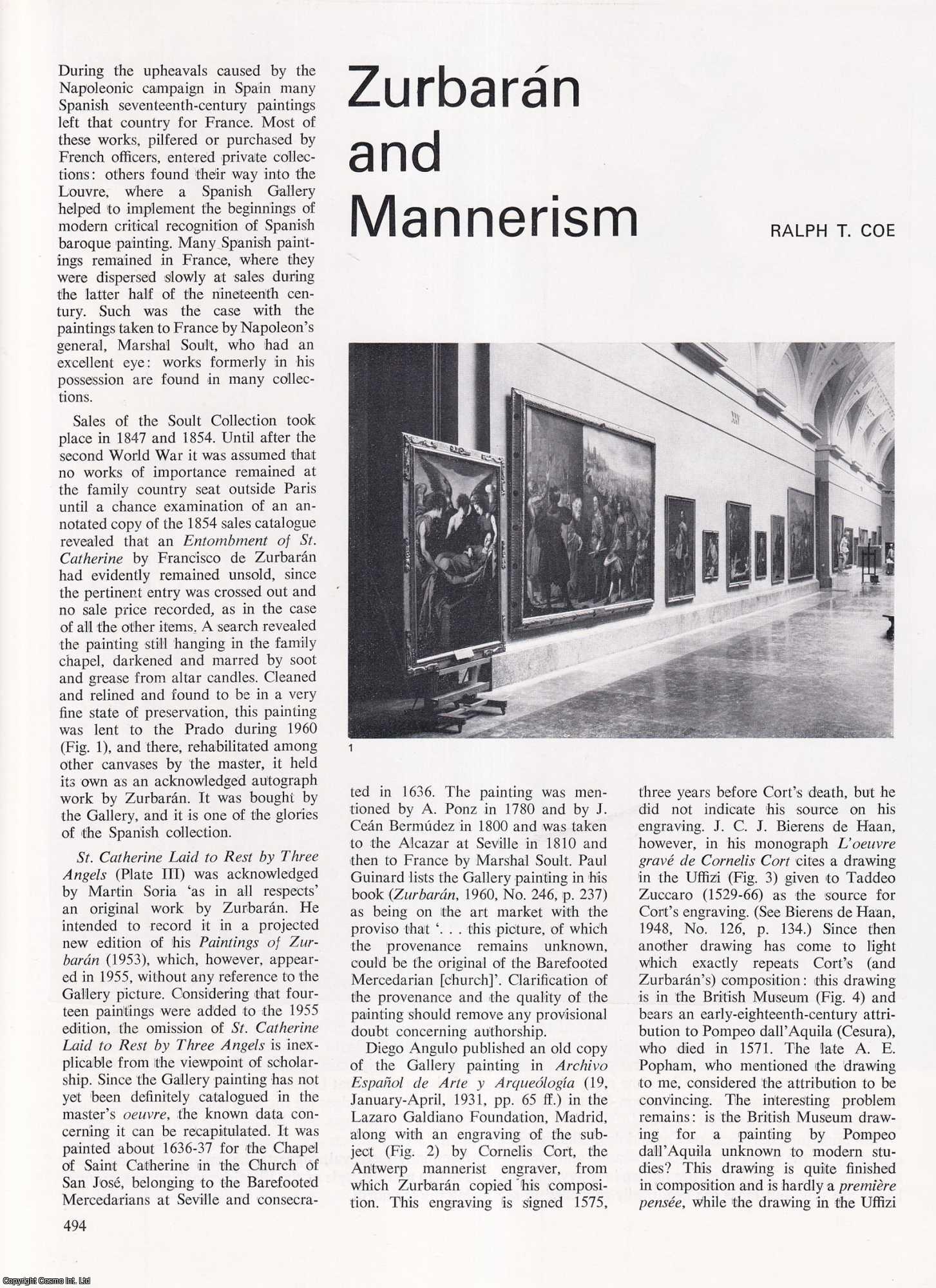 Ralph T. Coe - Zurbaran and Mannerism. An original article from Apollo, International Magazine of the Arts, 1972.