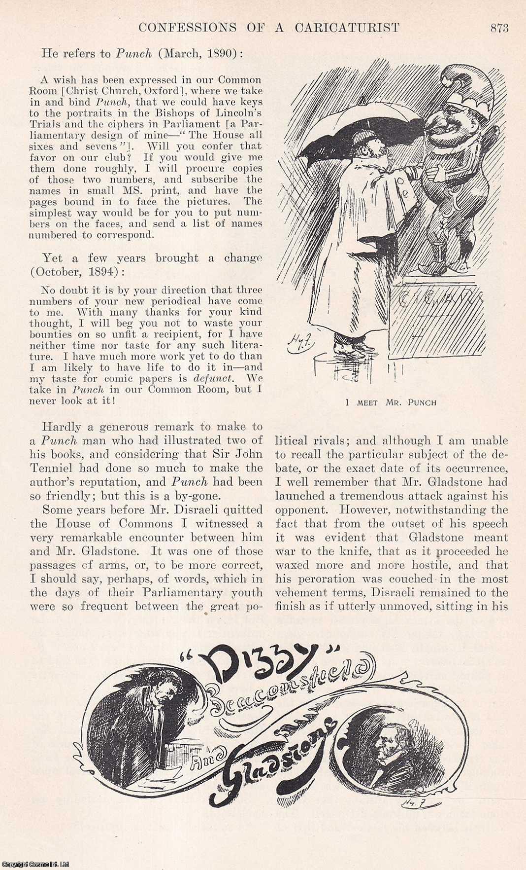 Harry Furniss - Confessions of a Caricaturist. This is an original article from the Harper's Monthly Magazine, 1901.