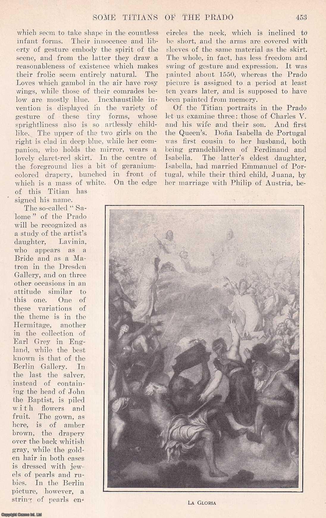 Charles H. Caffin - Some Titans of the Prado Gallery. This is an original article from the Harper's Monthly Magazine, 1913.