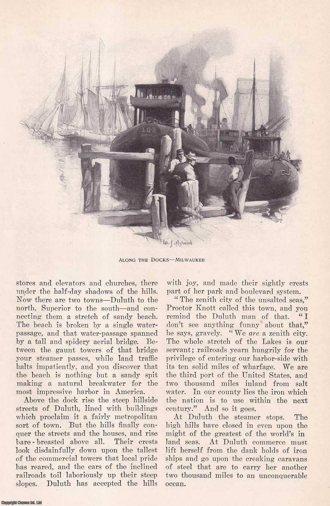 Edward Hungerford - Up the Lakes: The Cargoes, Schooners, Freight and Shipping of the Great Lakes. This is an original article from the Harper's Monthly Magazine, 1913.
