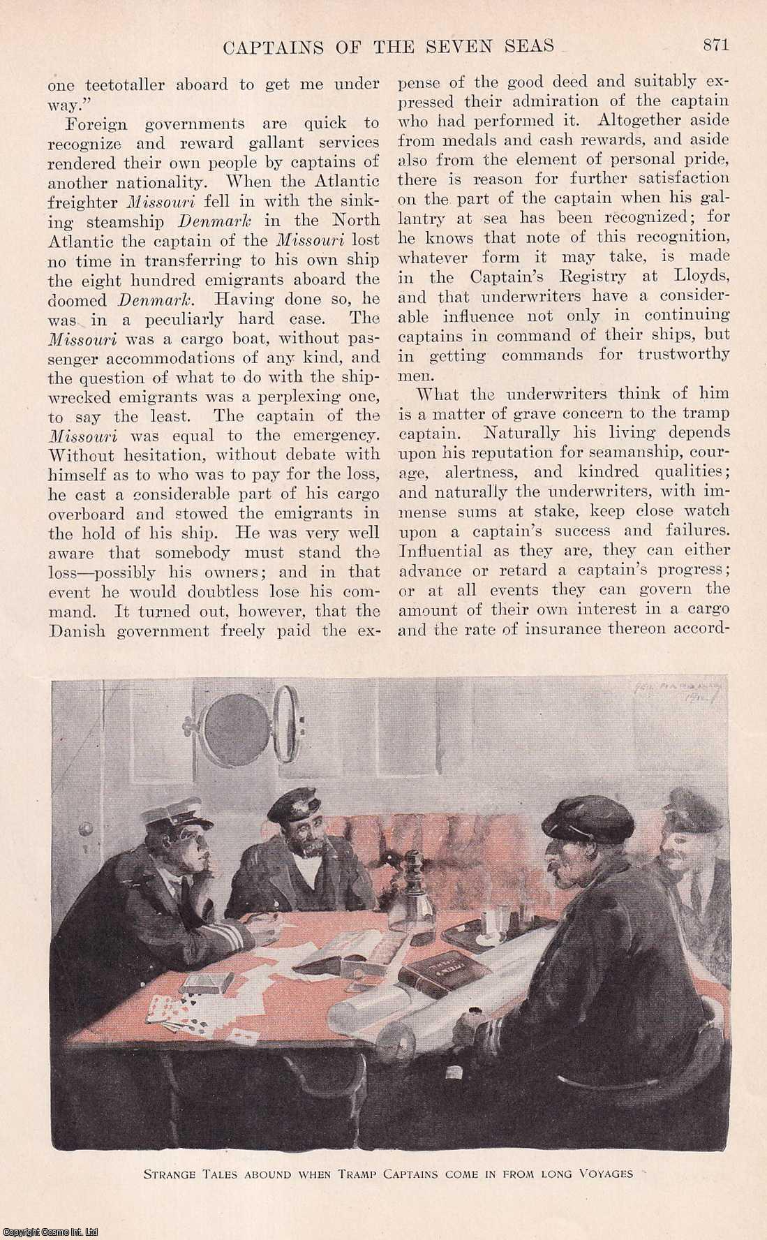 George Harding - Captains of the Seven Seas. This is an original article from the Harper's Monthly Magazine, 1913.