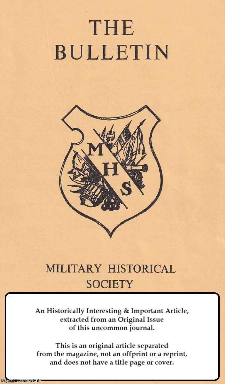 T. Braun - Famous Battles and R.N. Ship Names. An original article from the Bulletin of the Military Historical Society, 1999.