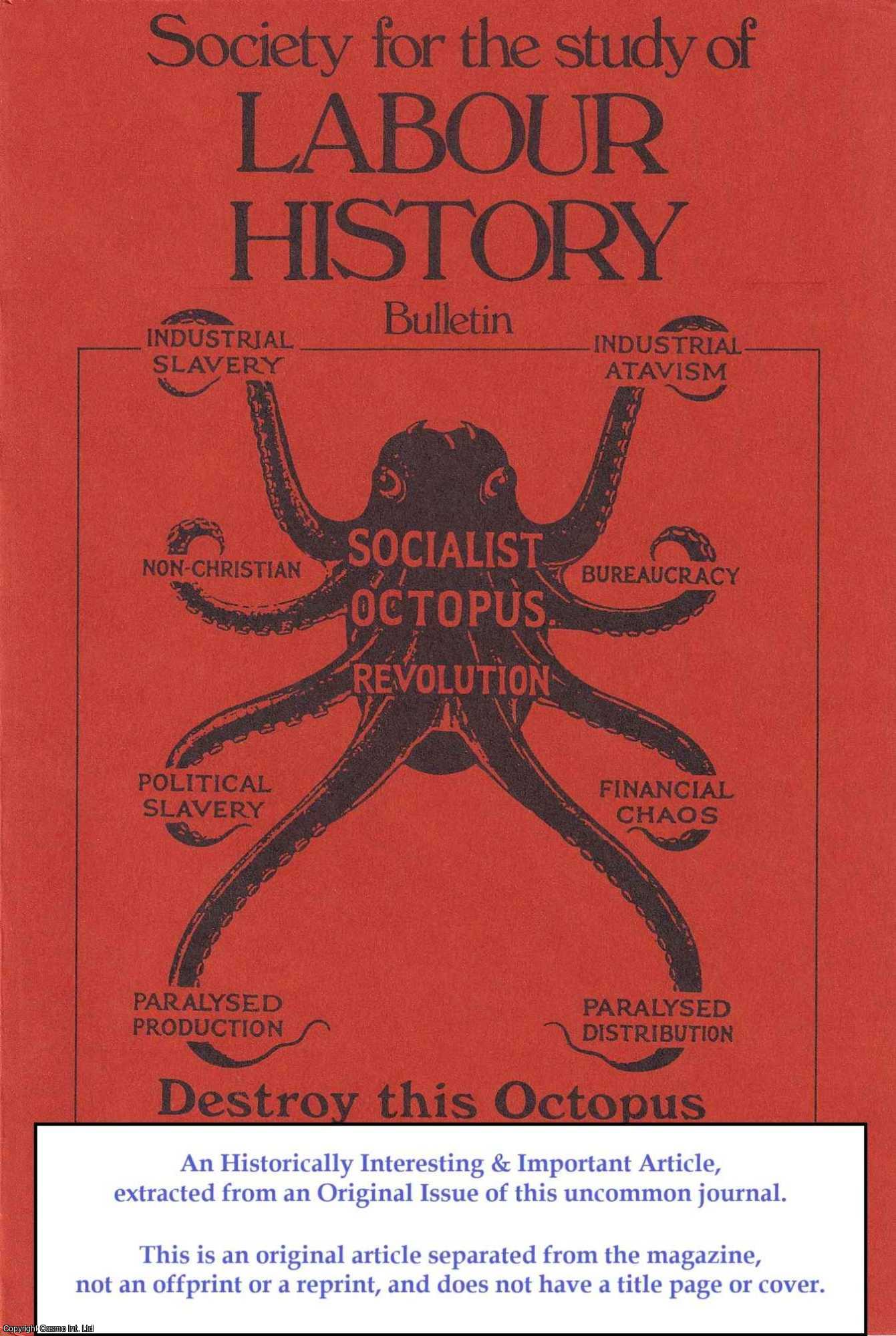 John Breuilly - The Subjective World of the German Worker of the Age of Industrialisation. An Essay in Review. An original article from Labour History Review, the Bulletin of the Society for the Study of Labour History, 1990.