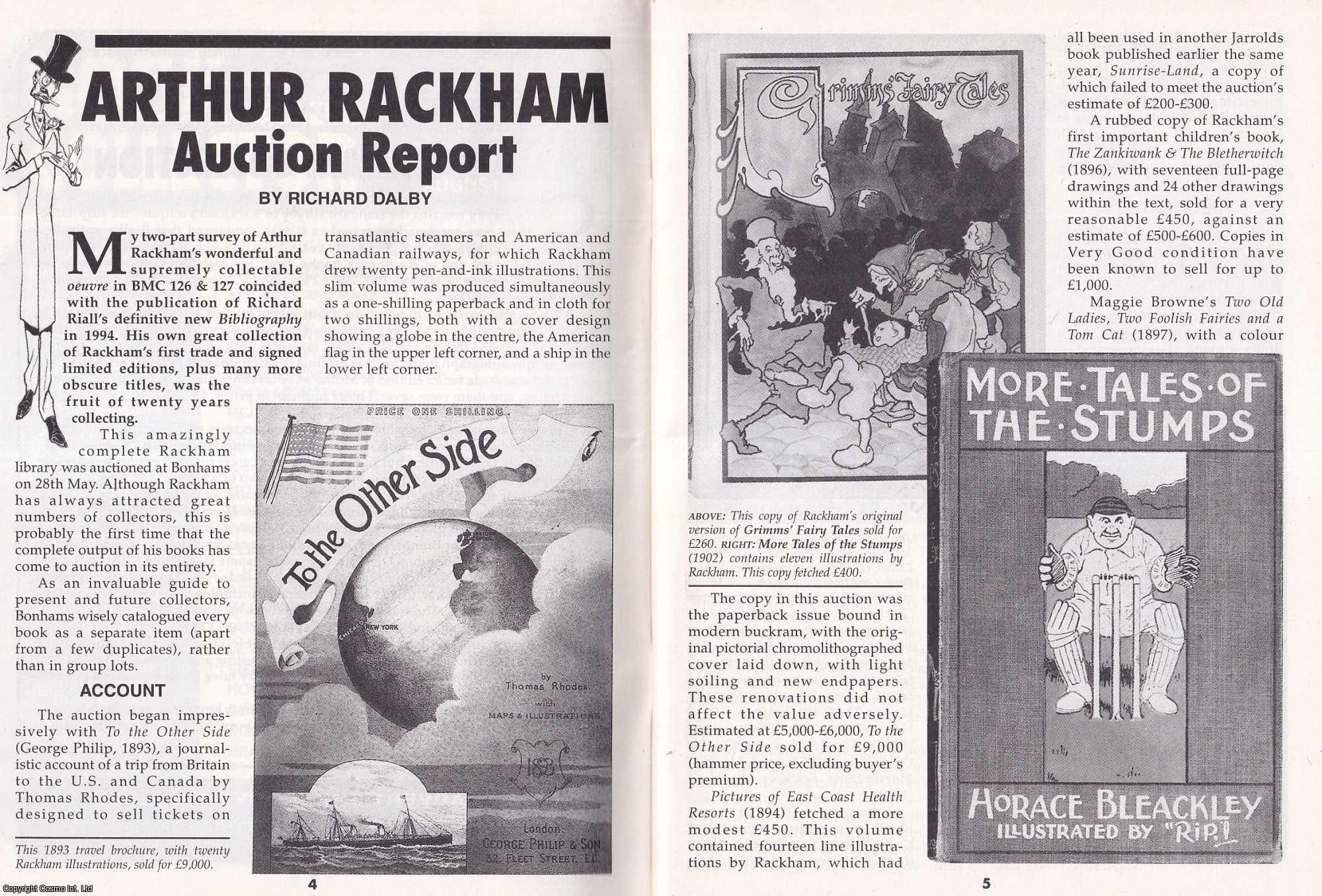 Richard Dalby - Arthur Rackham : Richard Riall's Collection at Auction. This is an original article separated from an issue of The Book & Magazine Collector publication, 2002.