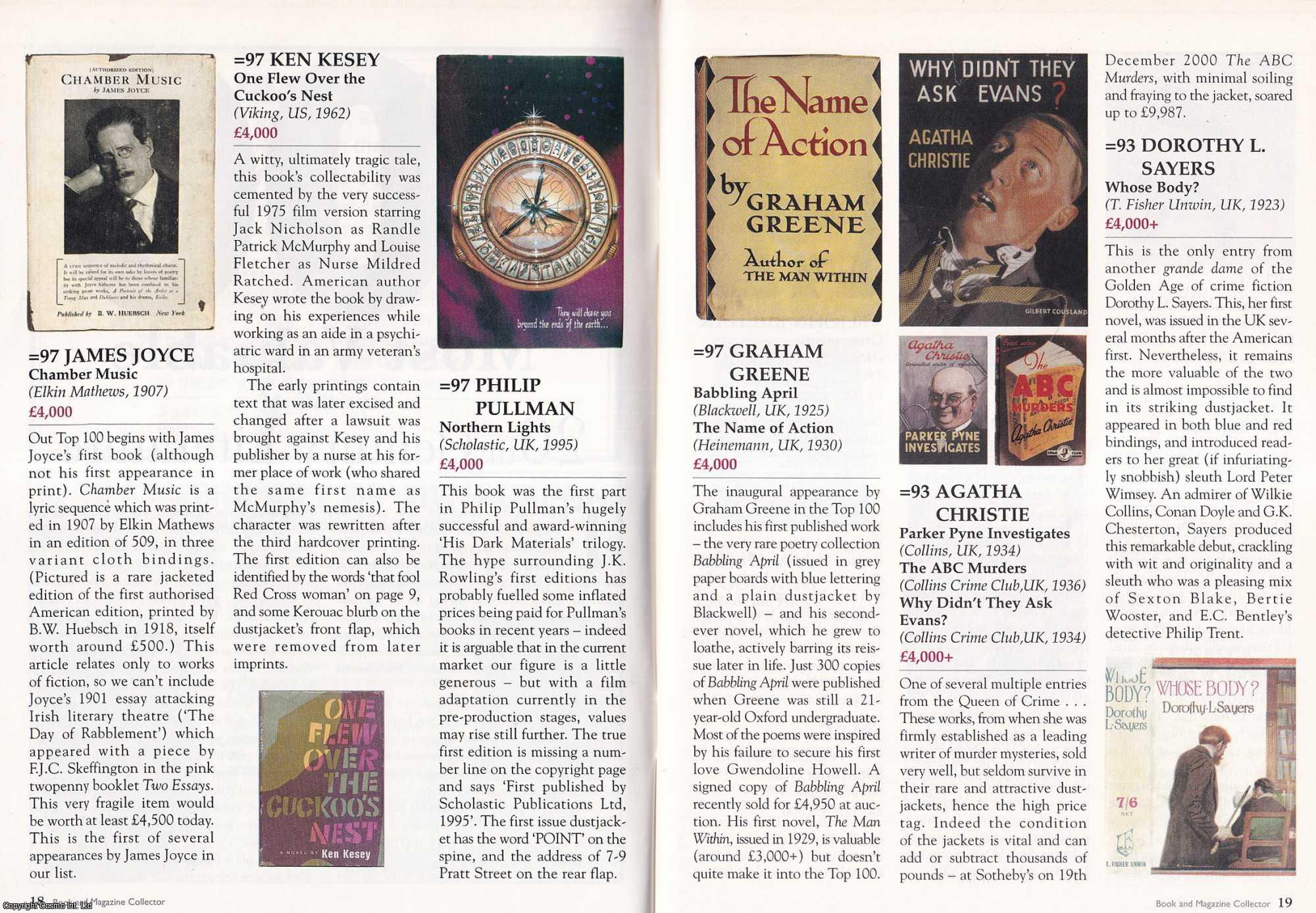 Book & Magazine Collector - The 100 Most Valuable Works of 20th Century Literature. This is an original article separated from an issue of The Book & Magazine Collector publication, 2006.