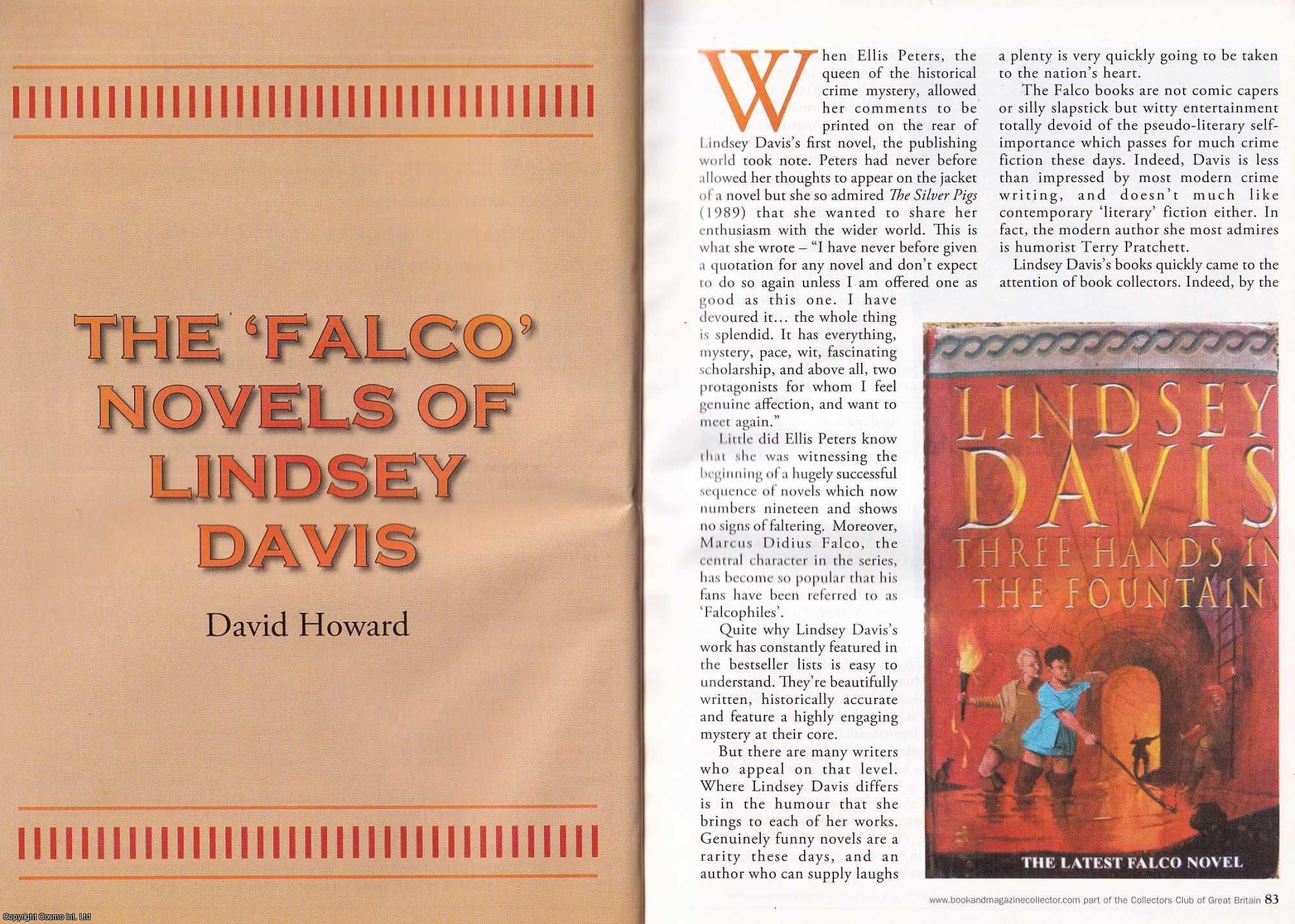 David Howard - The Falco Novels of Lindsey Davis. This is an original article separated from an issue of The Book & Magazine Collector publication, 2009.