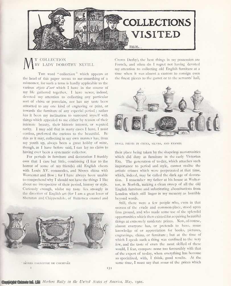 Lady Dorothy Nevill - My Collection (china, porcelain, silver etc). An original article from The Connoisseur, 1902.