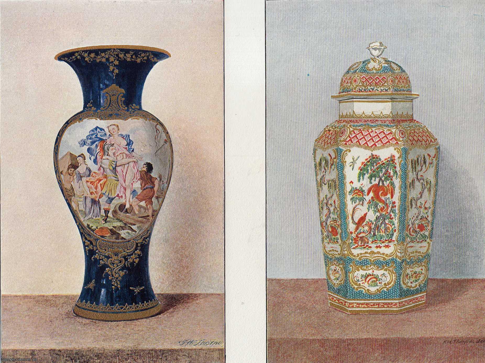 C.W. Dyson Perrins - Mr. Dyson Perrins Collection of Early Worcester China. An original article from The Connoisseur, 1902.