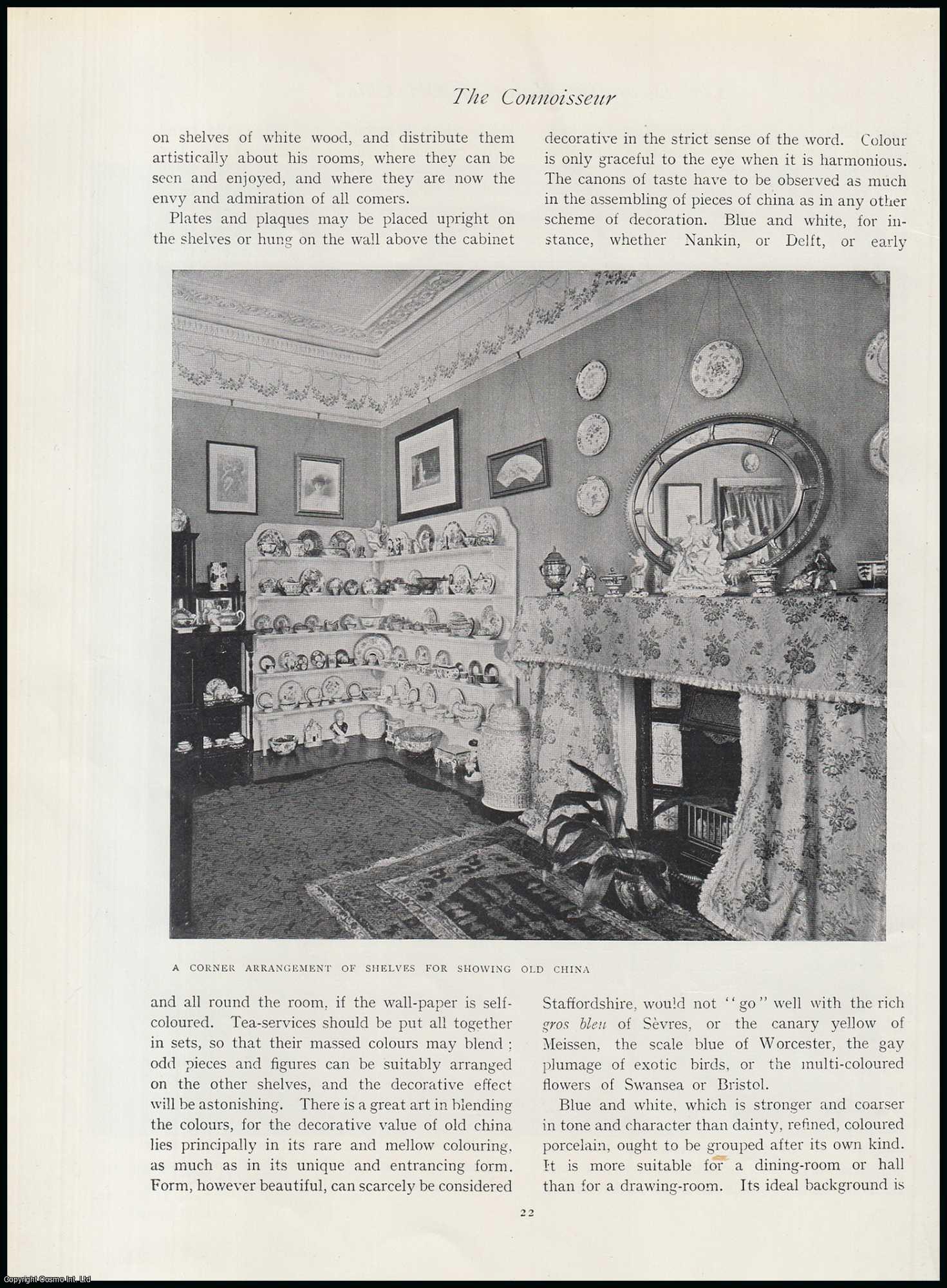 Olive Milne Rae - The Decorative Value of Old China. An original article from The Connoisseur, 1906.