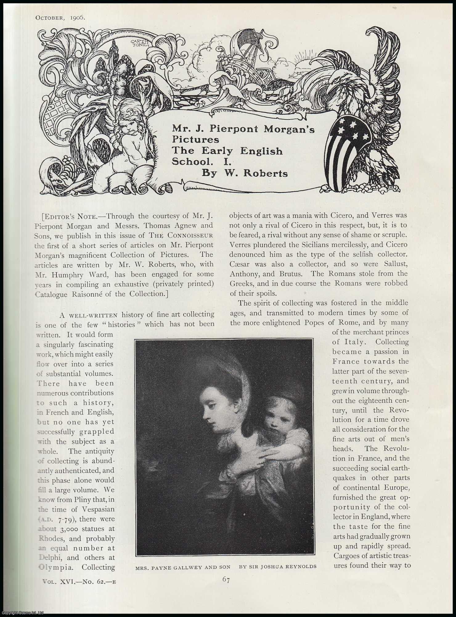 W. Roberts - Mr. J. Pierpont Morgan's Pictures (part 1) : The Early English School. An original article from The Connoisseur, 1906.