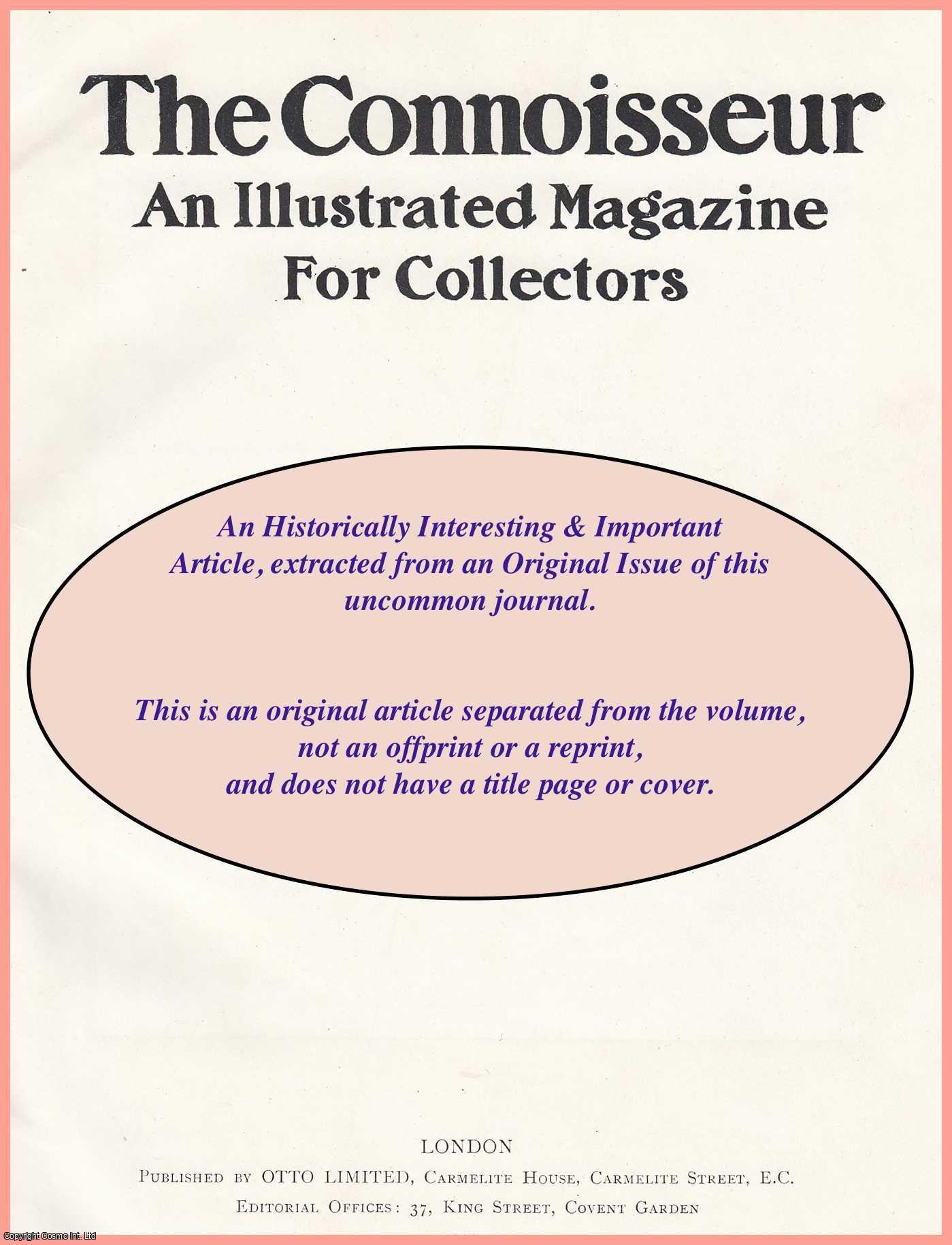 W. Gaunt - A Collection in The Priest's Rooms, St. Mary's Church, Beverley. An original article from The Connoisseur, 1924.