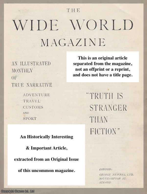 Ewen K. Patterson, illustrated by R. Wenban - The White Devil of Badu : the strange & tragic history of a picturesque island in Torres Strait. An uncommon original article from the Wide World Magazine, 1936.