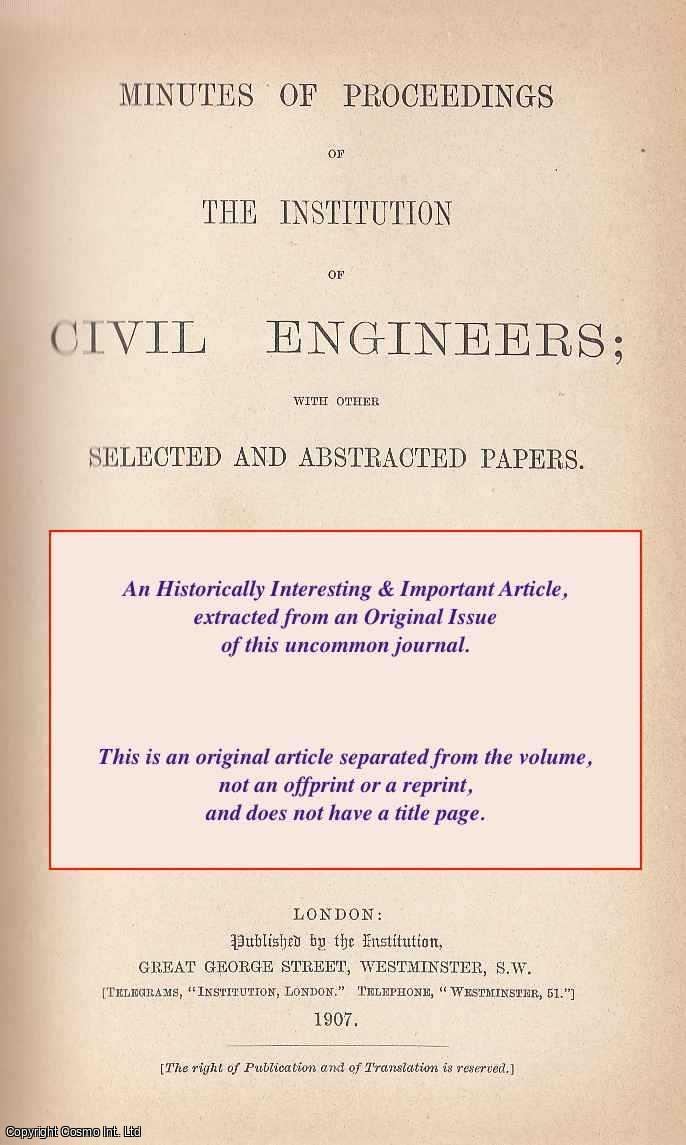 Henry Wilson Hodge - The Pecos Viaduct, Texas, U.S.A. An uncommon original article from the Institution of Civil Engineers 1895.