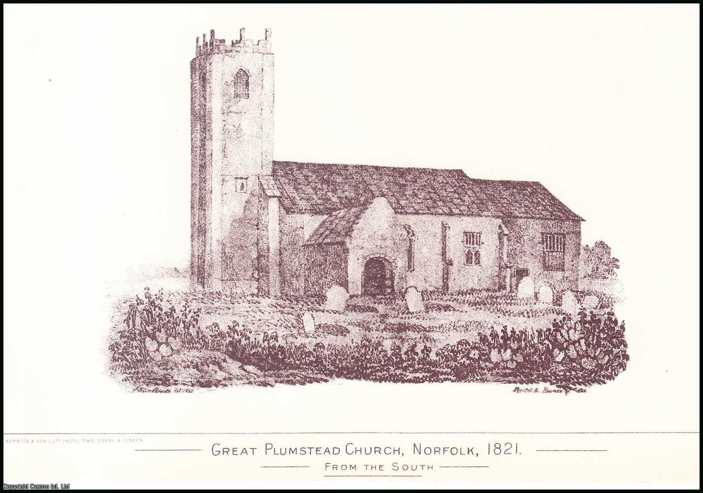 J. Lewis Andre - Great Plumstead Church, Norfolk. An original article from the Reliquary, Quarterly Journal & Review, 1892.
