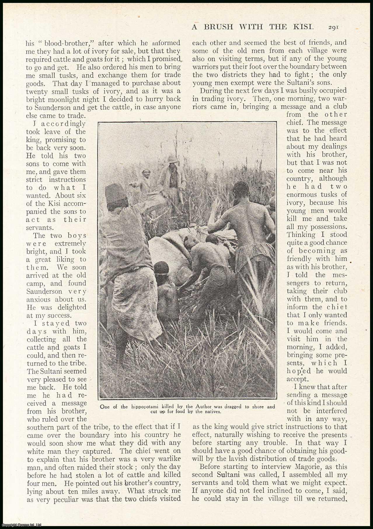 J.A. Jordan - A Brush with the Kisi, an African tribe of Natives Near the Kisi Hills. An uncommon original article from the Wide World Magazine, 1917.