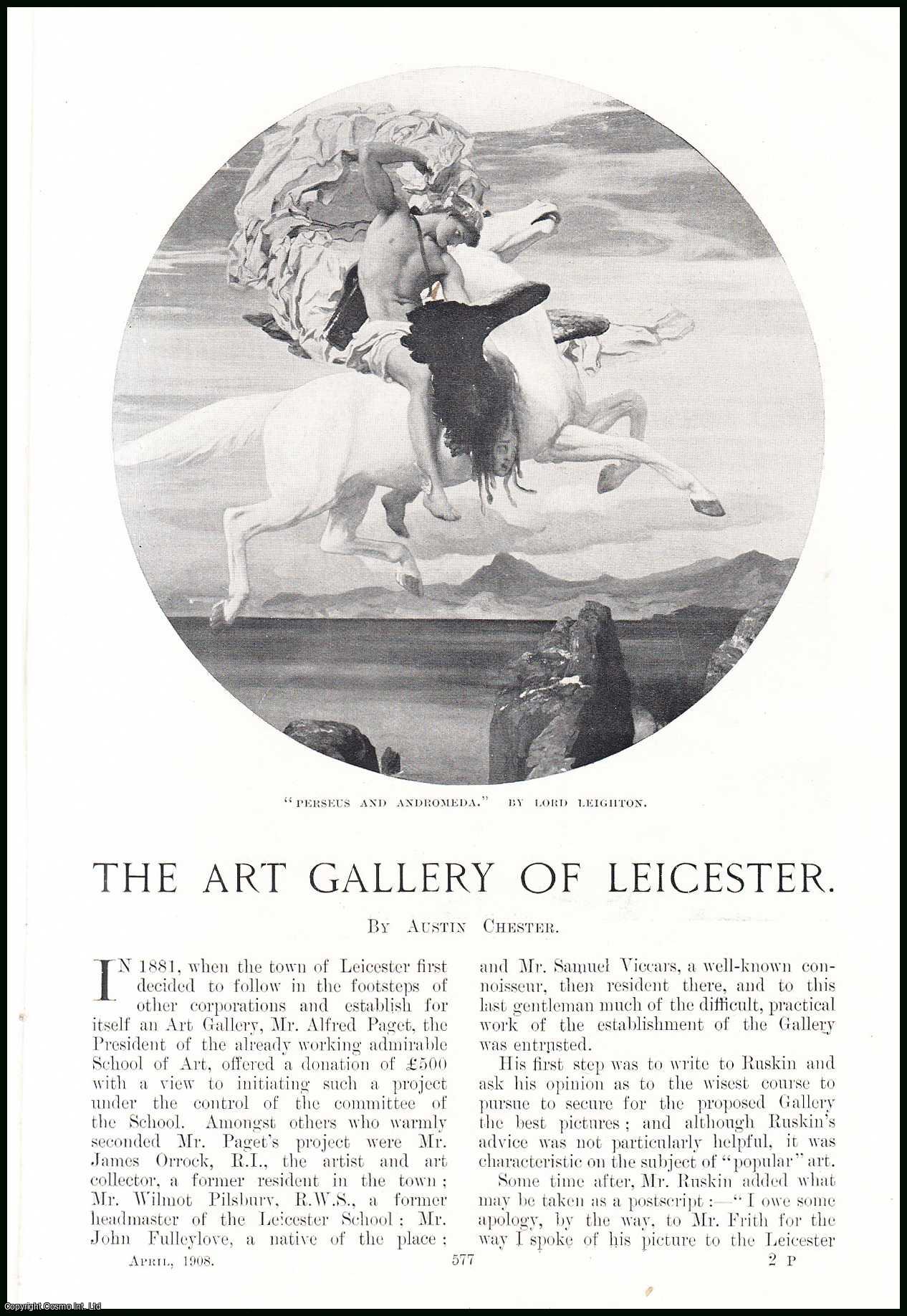 Austin Chester - The Art Gallery of Leicester. An original article from the Windsor Magazine, 1908.