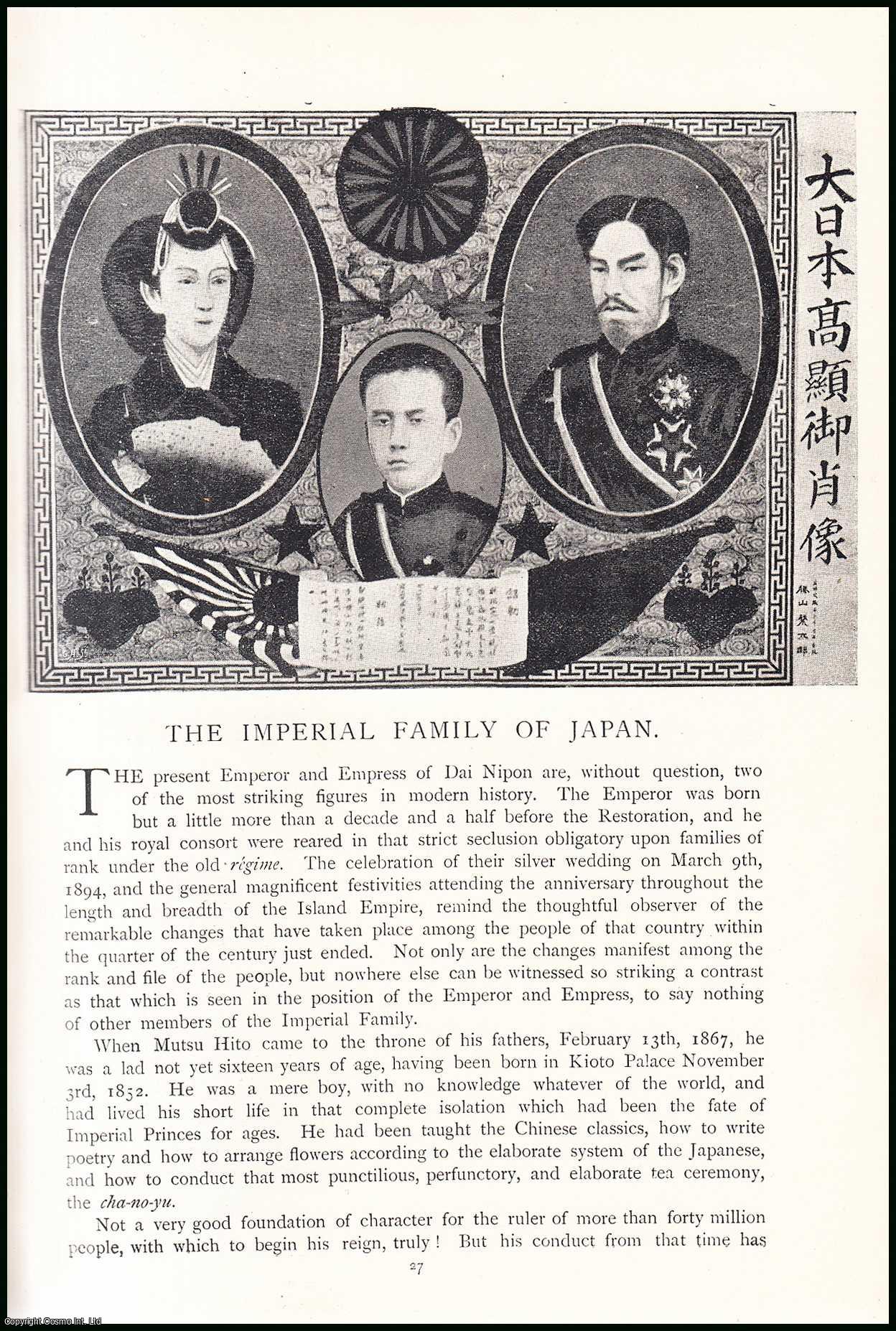 Laura B. Starr - The Imperial Family of Japan. An uncommon original article from the Pall Mall Magazine, 1895.